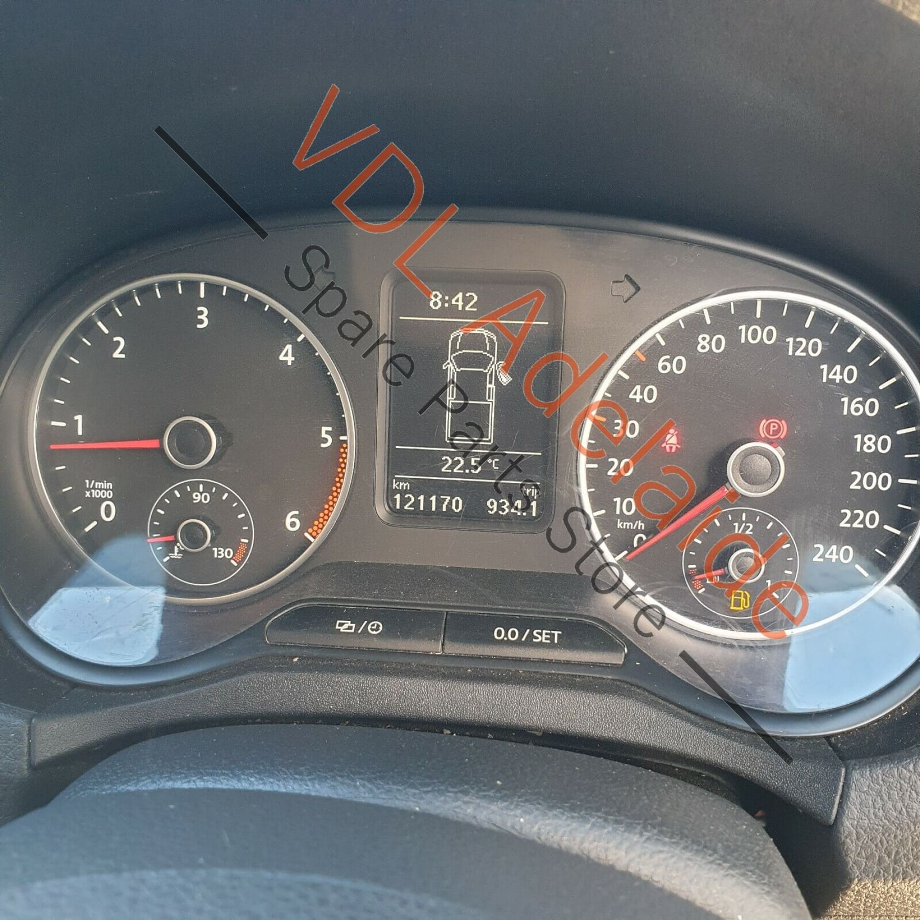 Volkswagen VW Amarok 2H Multifunction Steering Wheel Control Unit 5K0959542C - Image 8