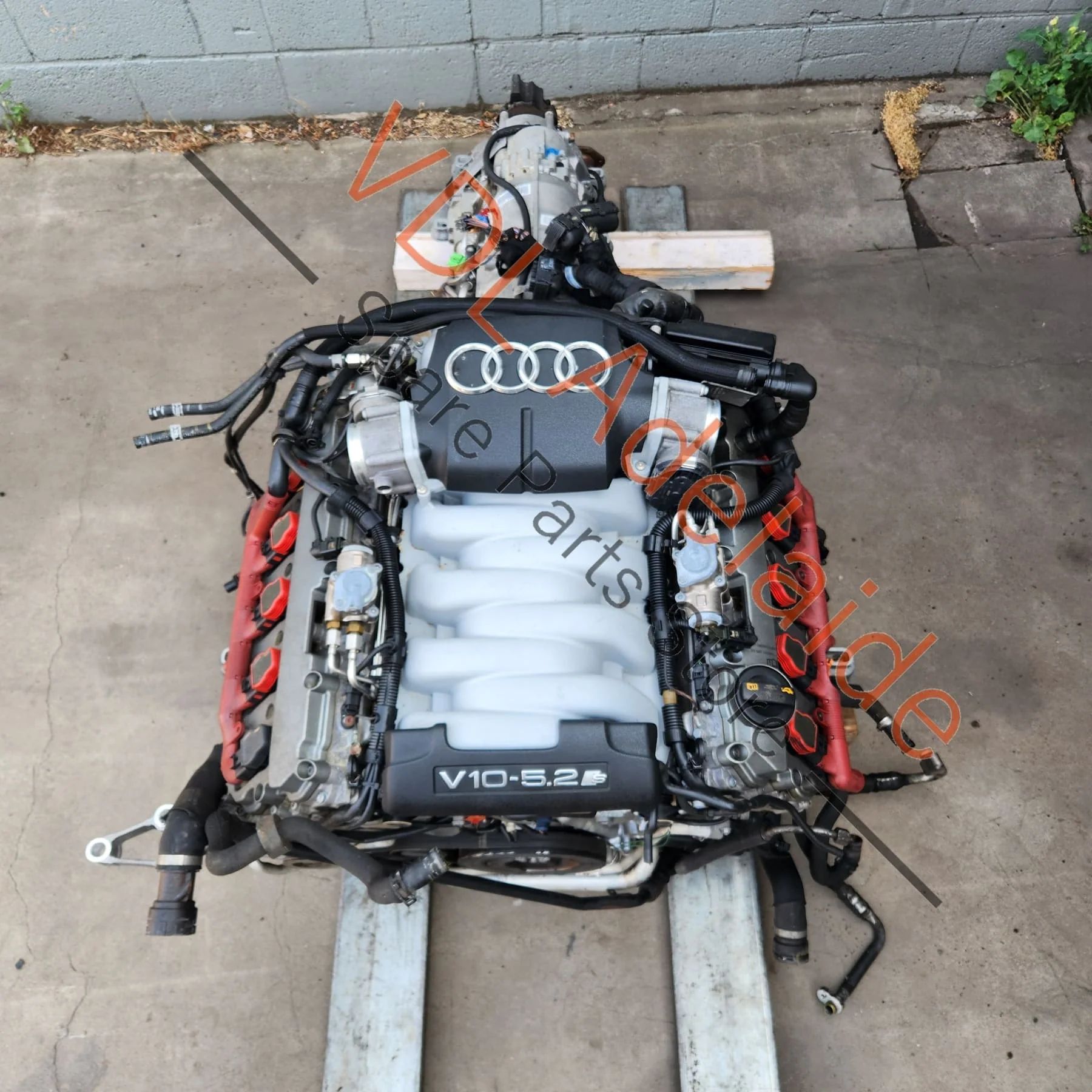 Audi S8 V10 Petrol 5.2L 331kW Engine Motor BSM & Transmission Gearbox JLM - Image 10