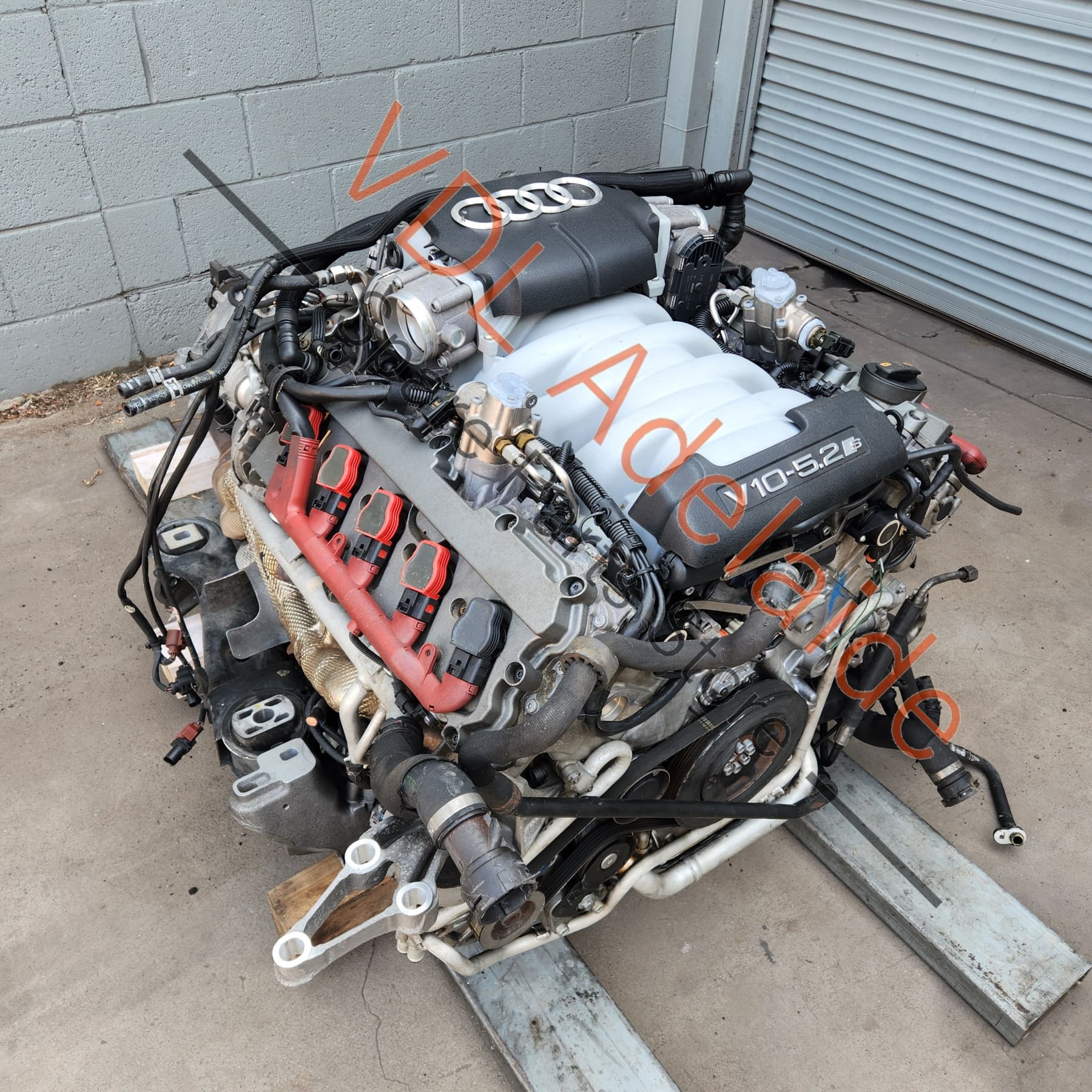 Audi S8 V10 Petrol 5.2L 331kW Engine Motor BSM & Transmission Gearbox JLM - Image 8