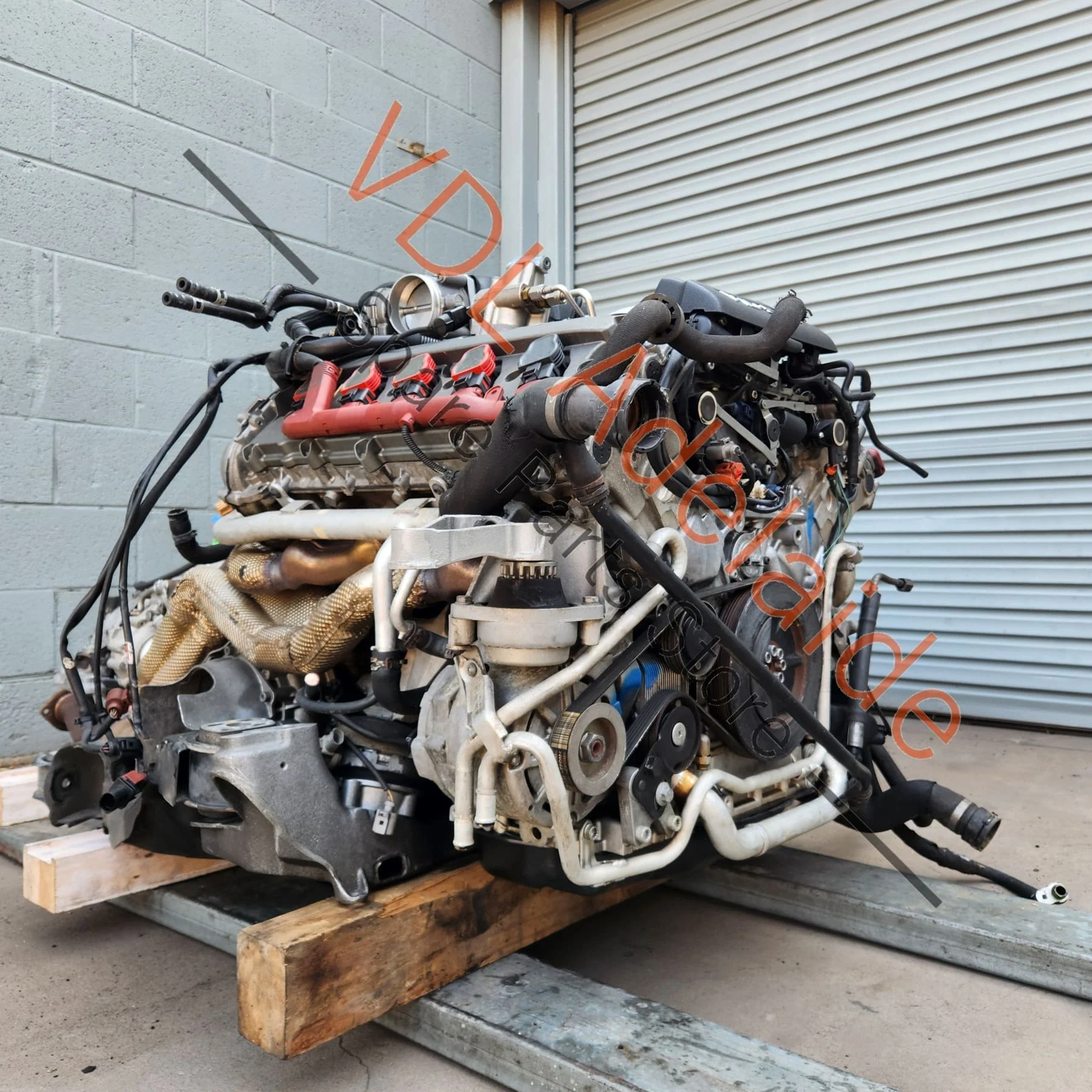 Audi S8 V10 Petrol 5.2L 331kW Engine Motor BSM & Transmission Gearbox JLM - Image 9