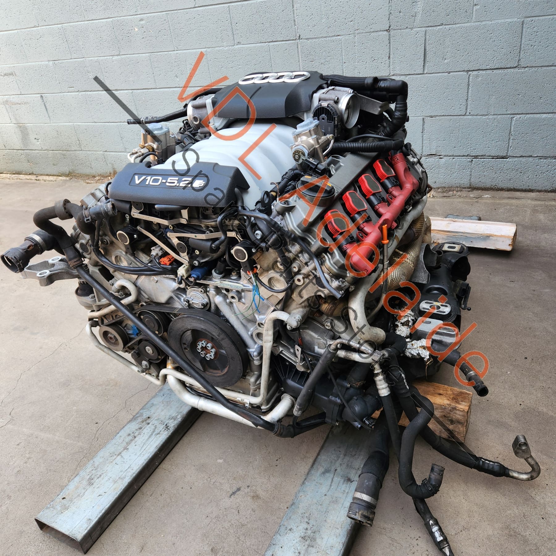 Audi S8 V10 Petrol 5.2L 331kW Engine Motor BSM - Image 3