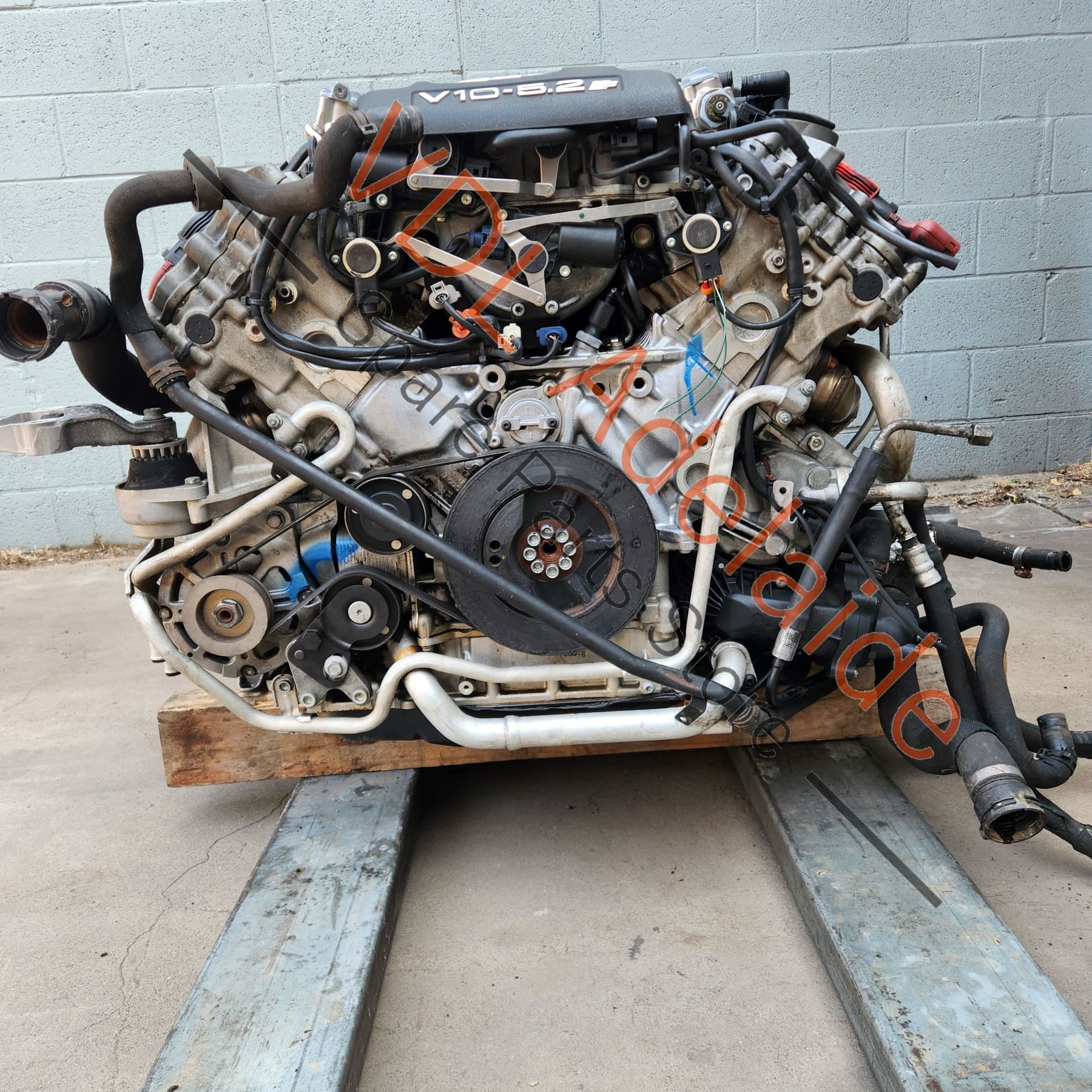 Audi S8 V10 Petrol 5.2L 331kW Engine Motor BSM - Image 9
