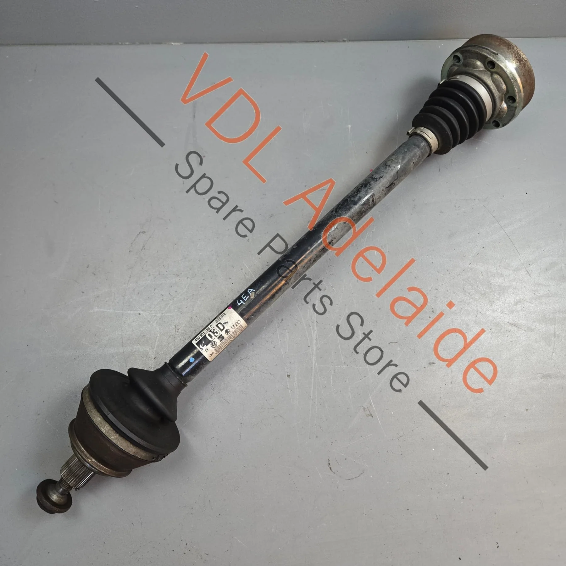 Audi A8 D3 4E Rear Axle CV Driveshaft 4E0501203D