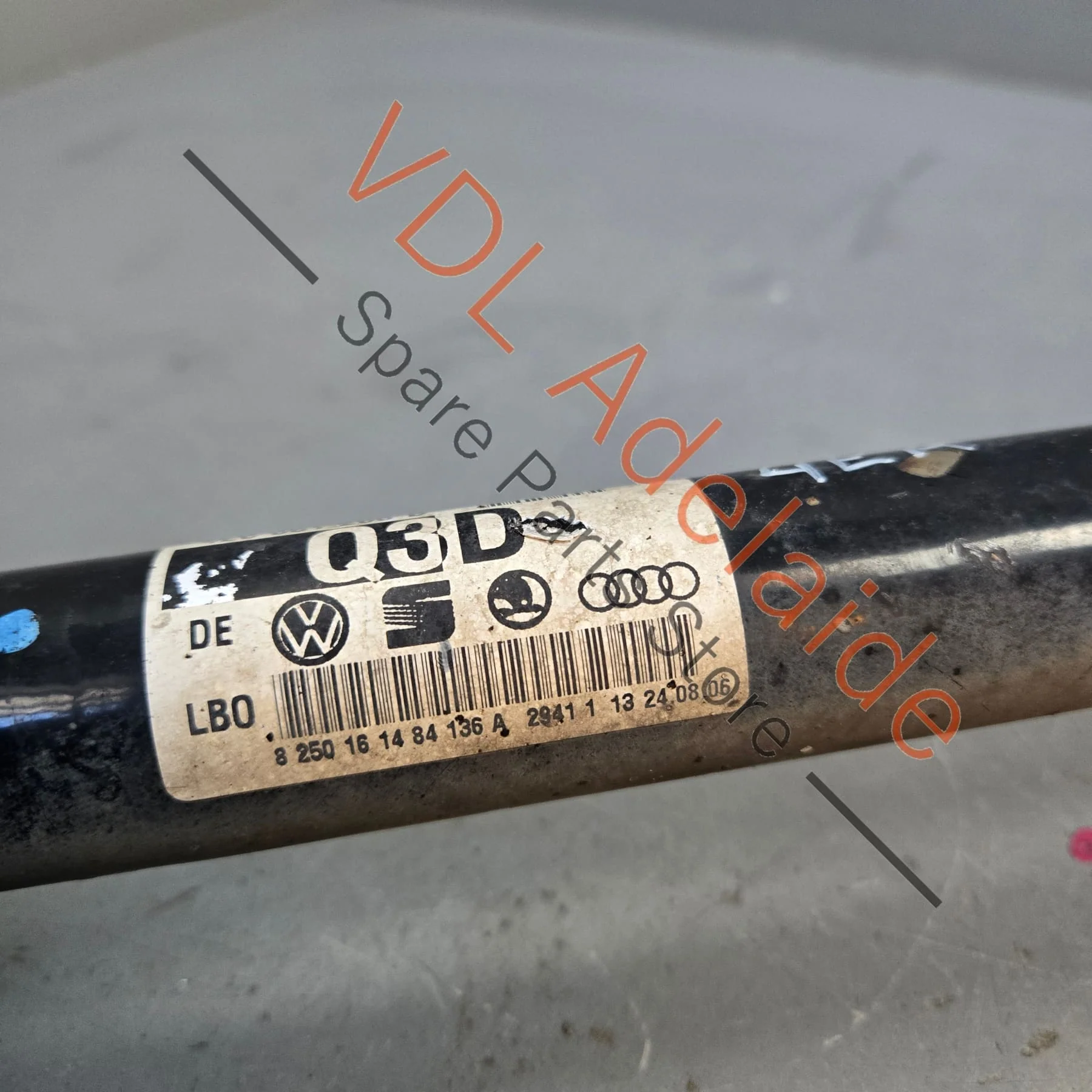 Audi A8 D3 4E Rear Axle CV Driveshaft 4E0501203D - Image 3