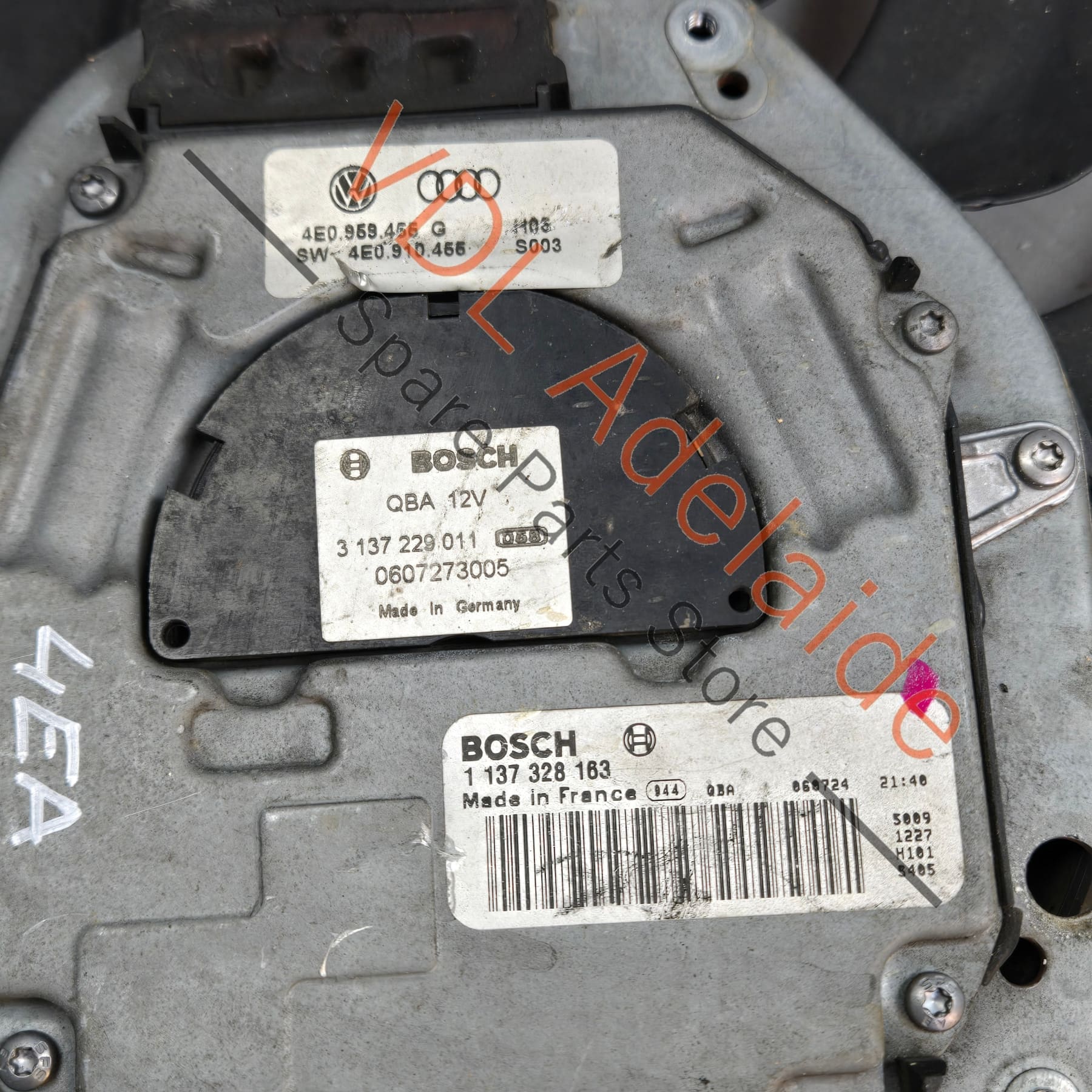 Audi D3 S8 A8 Radiator Fan 390mm 4E0959455G - Image 3