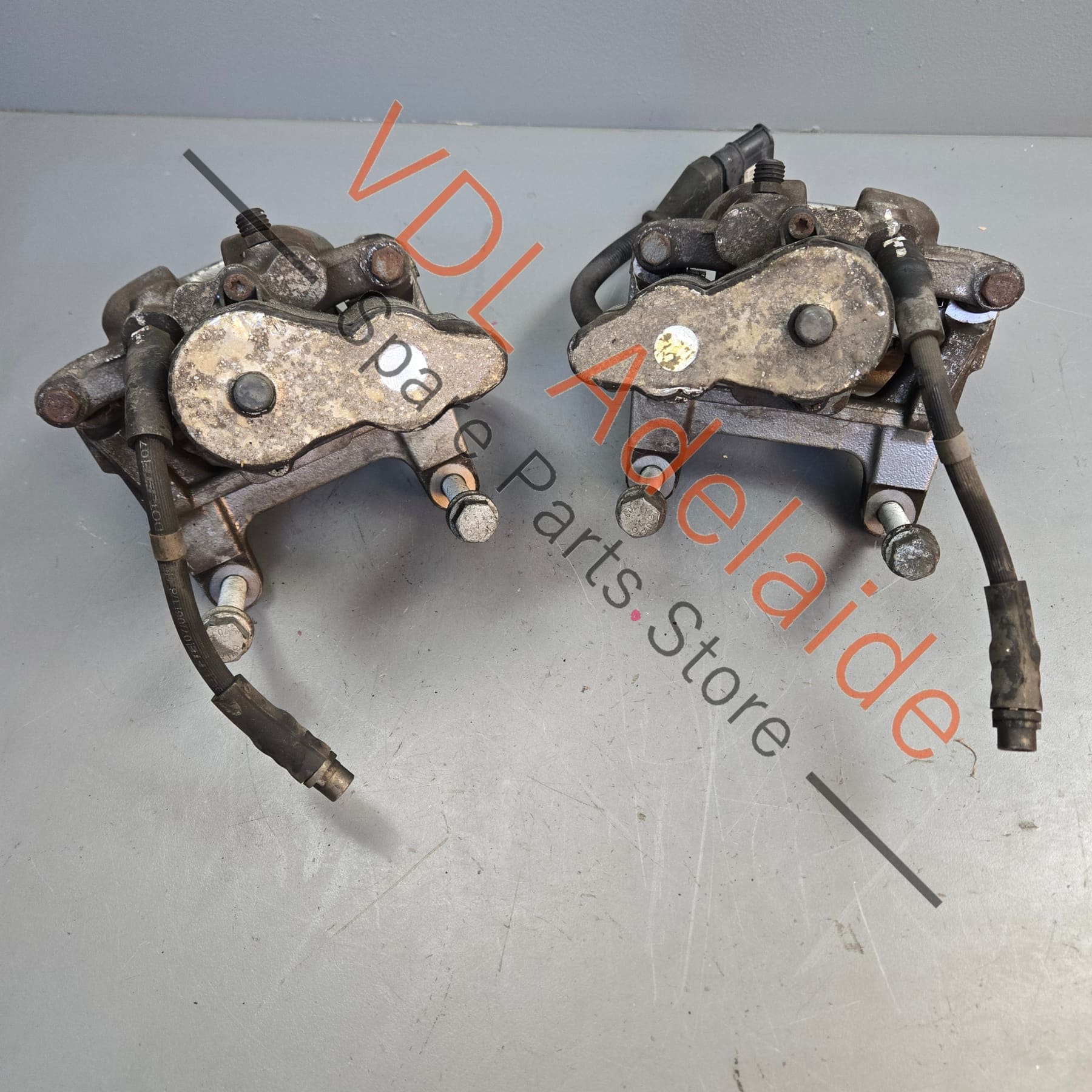 Audi Carbon Ceramic TRW Brake Caliper Pair 4E4615403C 4E4615425D 4E4615425D 4E4615426D 356mm x 28mm - Image 8