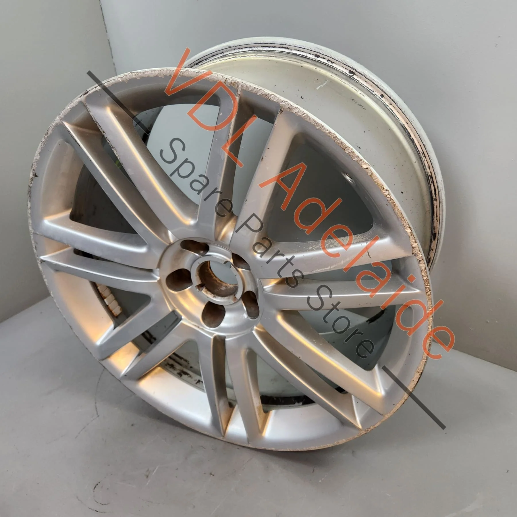 Audi S8 A8 D3 20 x 9 Alloy Wheel  7 Dual Spoke Speedline #01 - Image 2