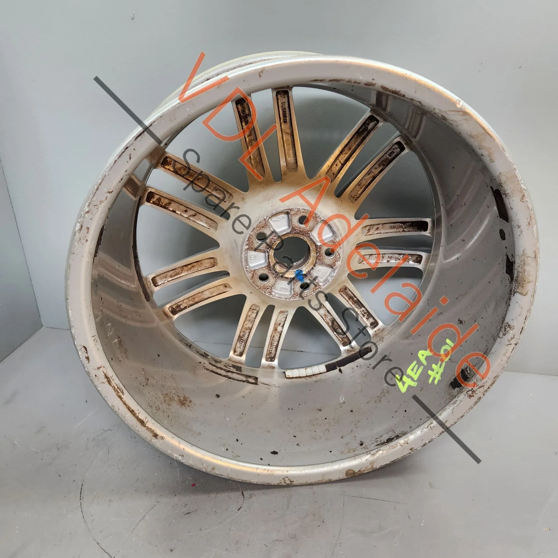 Audi S8 A8 D3 20 x 9 Alloy Wheel  7 Dual Spoke Speedline #01 - Image 4