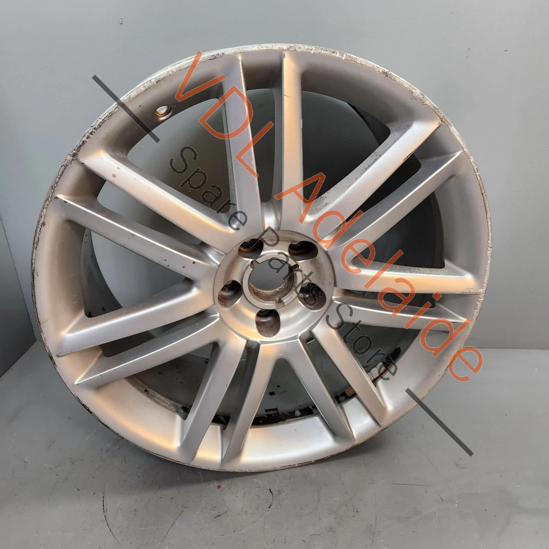 Audi S8 A8 D3 20 x 9 Alloy Wheel 7 Dual Spoke Speedline #02