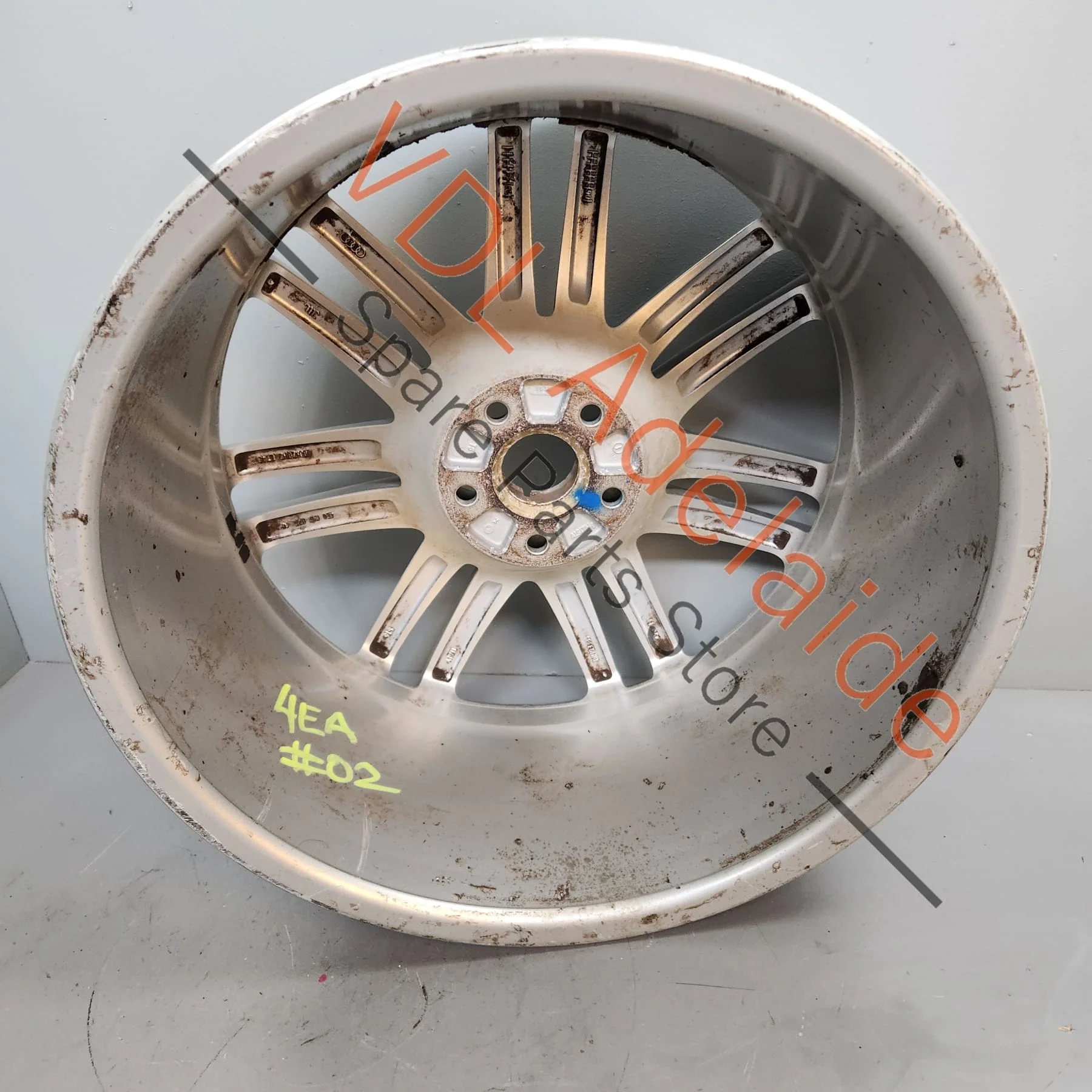 Audi S8 A8 D3 20 x 9 Alloy Wheel 7 Dual Spoke Speedline #02 - Image 4