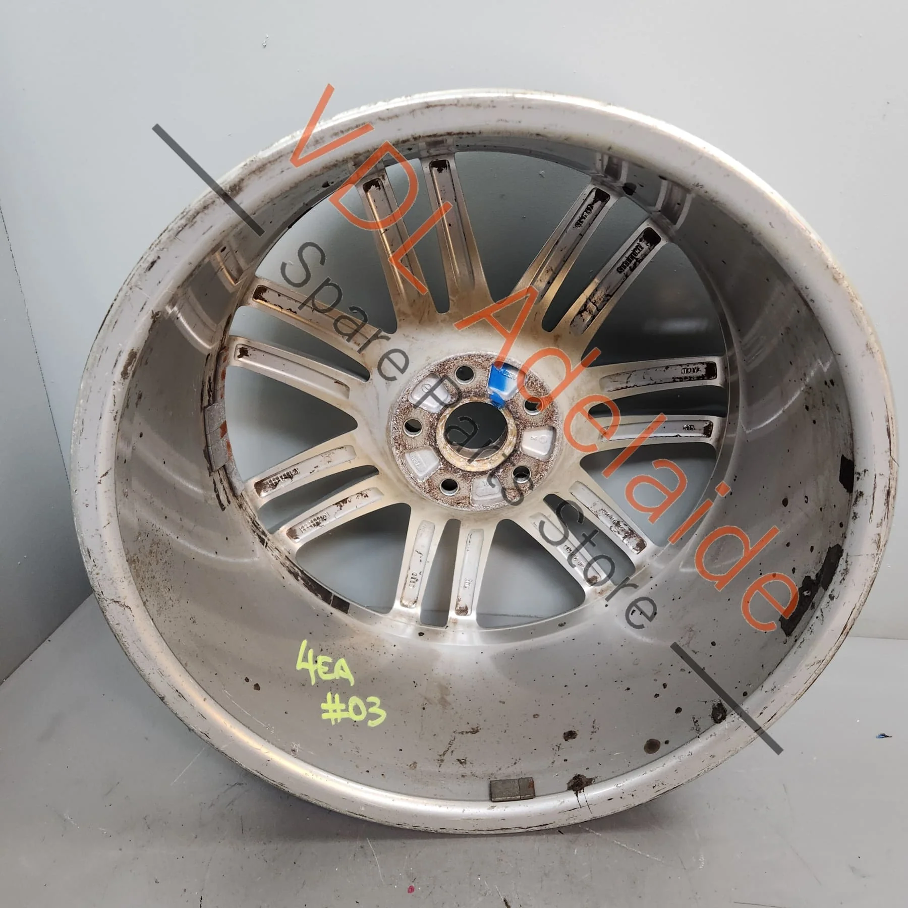 Audi S8 A8 D3 20 x 9 Alloy Wheel  7 Dual Spoke Speedline #03 - Image 5