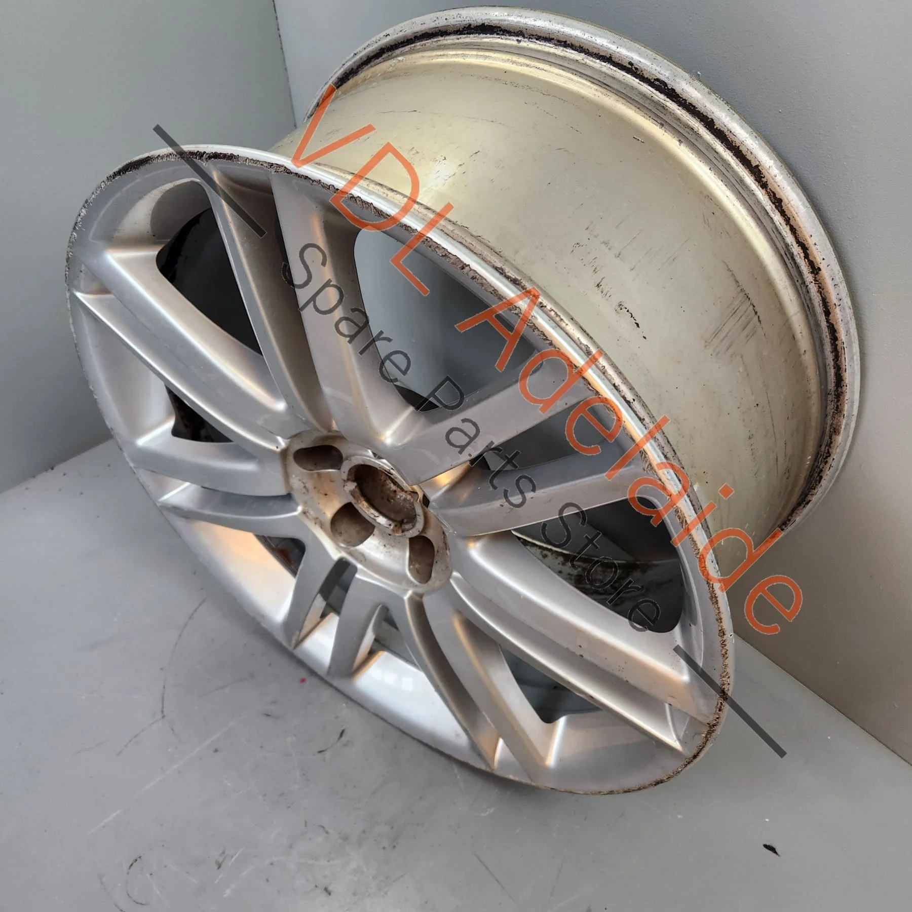Audi S8 A8 D3 20 x 9 Alloy Wheel  7 Dual Spoke Speedline #04 - Image 3