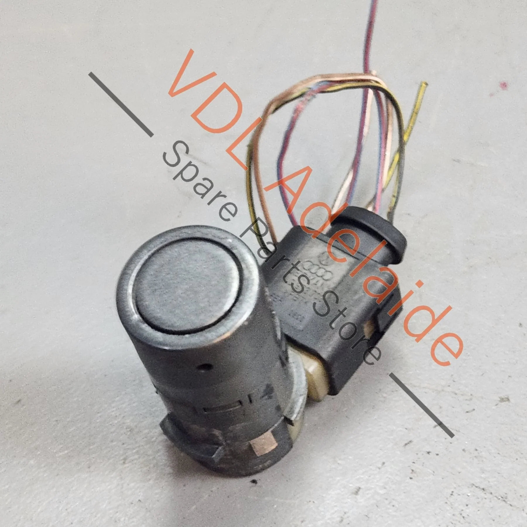 Audi A8 S8 D3 4E Parking Sensor 7H0919275C GRU Daytona Grey 6Y6Y With Plug & Wiring Tail