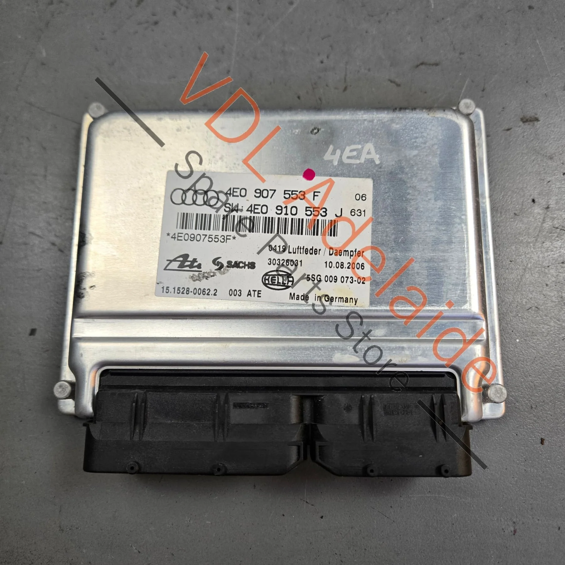 Audi A8 S8 D3 Adaptive Air Suspension Control Module 4E0910553L