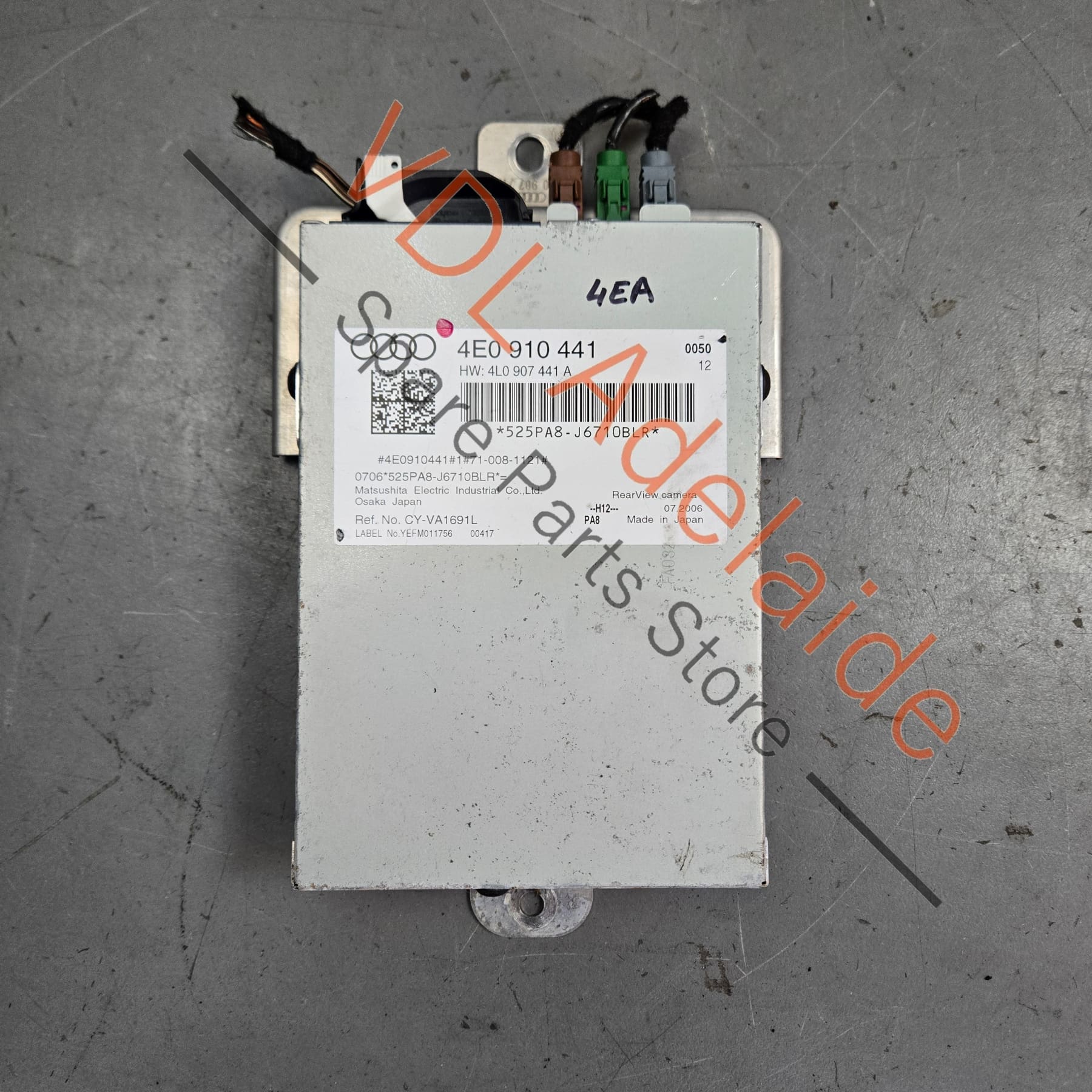 Audi A8 D3 Reverse Camera Control Unit Module 4E0910441 4E0907441A