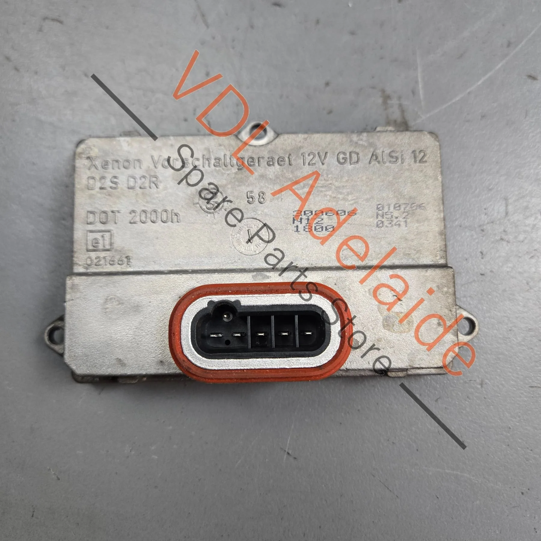 Audi A8 S8 D3 Xenon Headlight Ballast Module Control Unit for Gas Discharge Lamp 4E0907476 5DV008290 - Image 2