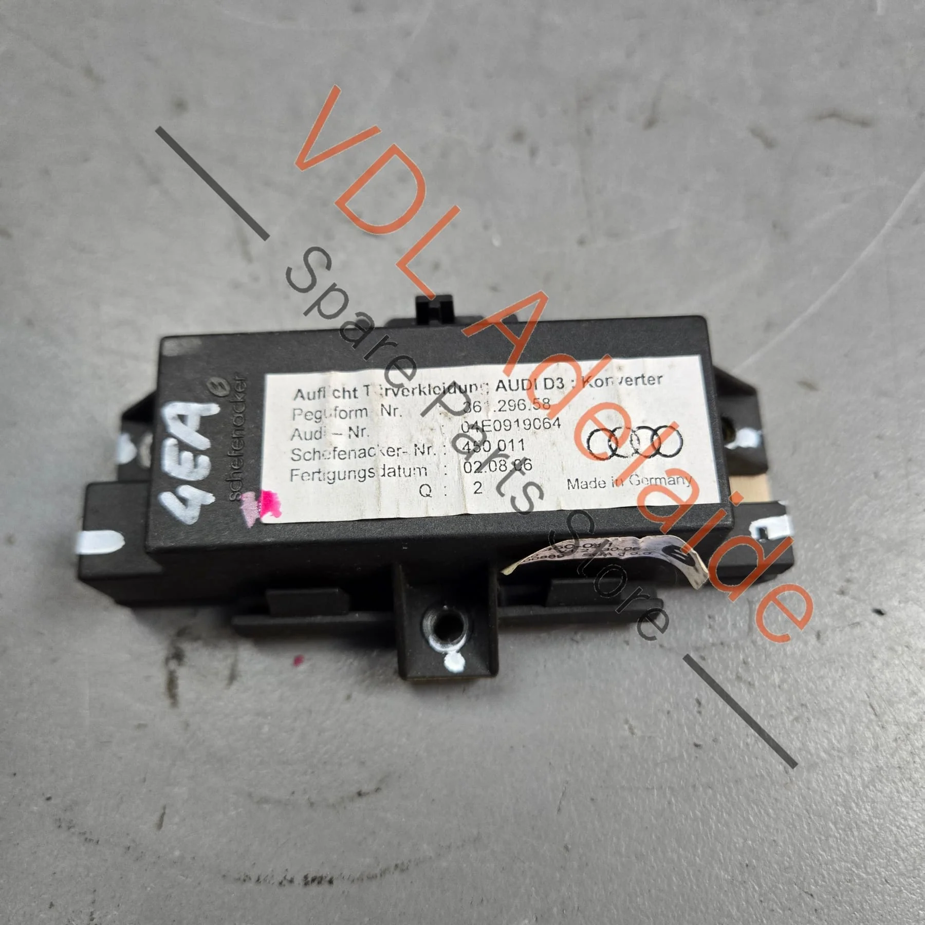 Audi A8 D3 Door Control Unit Module 04E0919064 4E0919064