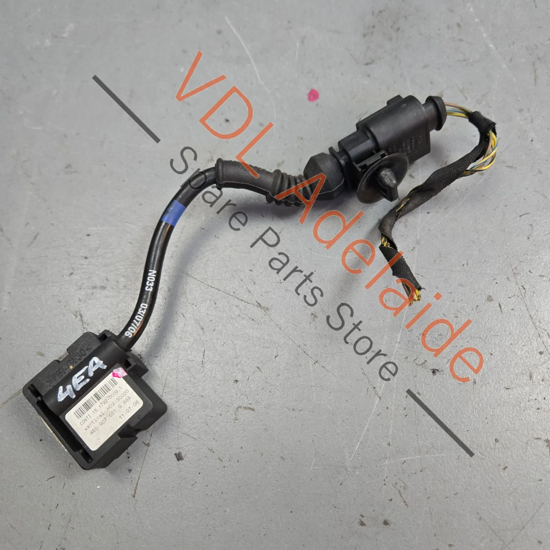 Audi A8 Acceleration Sensor Front Left 4E0616575K 4E0616575J