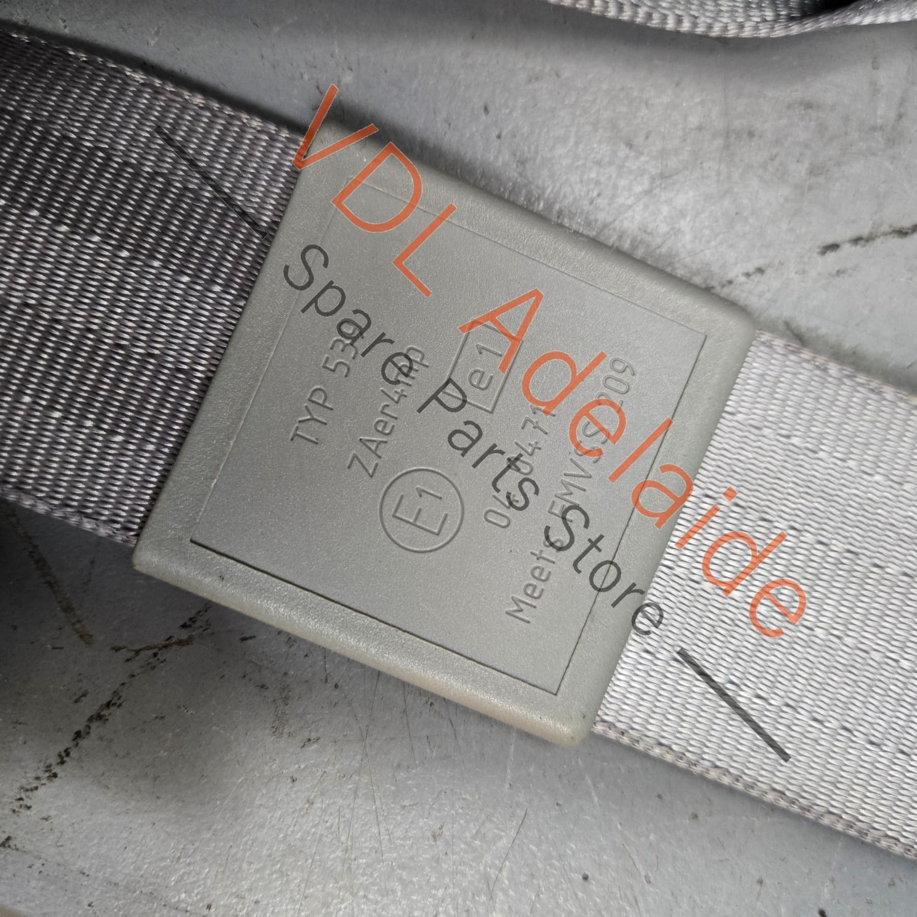 Audi A8 S8 Front Right Seat Belt Seatbelt 4E2857706 KPF Colour Platinum - Image 3