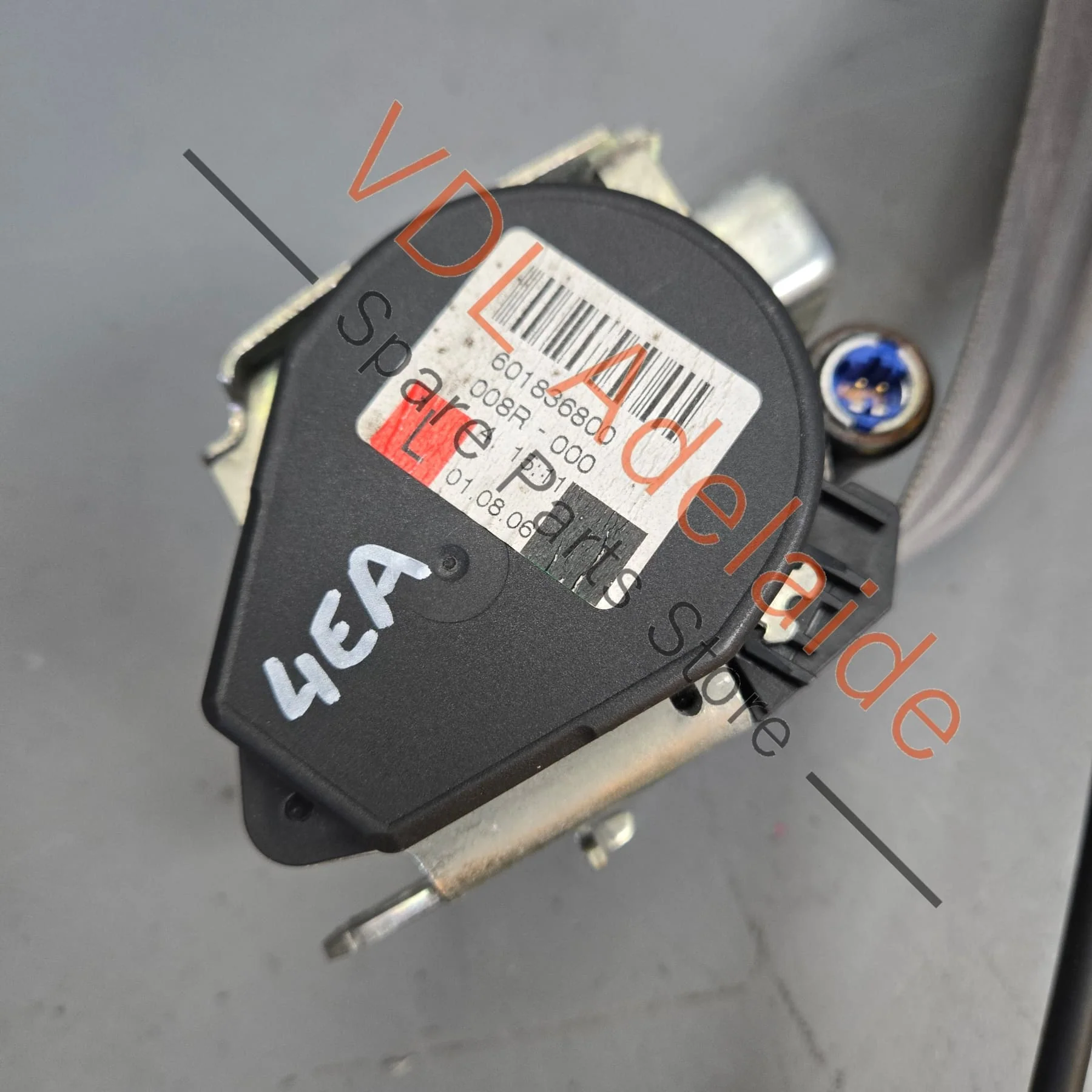 Audi A8 S8 Front Left Seat Belt Seatbelt 4E2857705 KPF Colour Platinum - Image 5