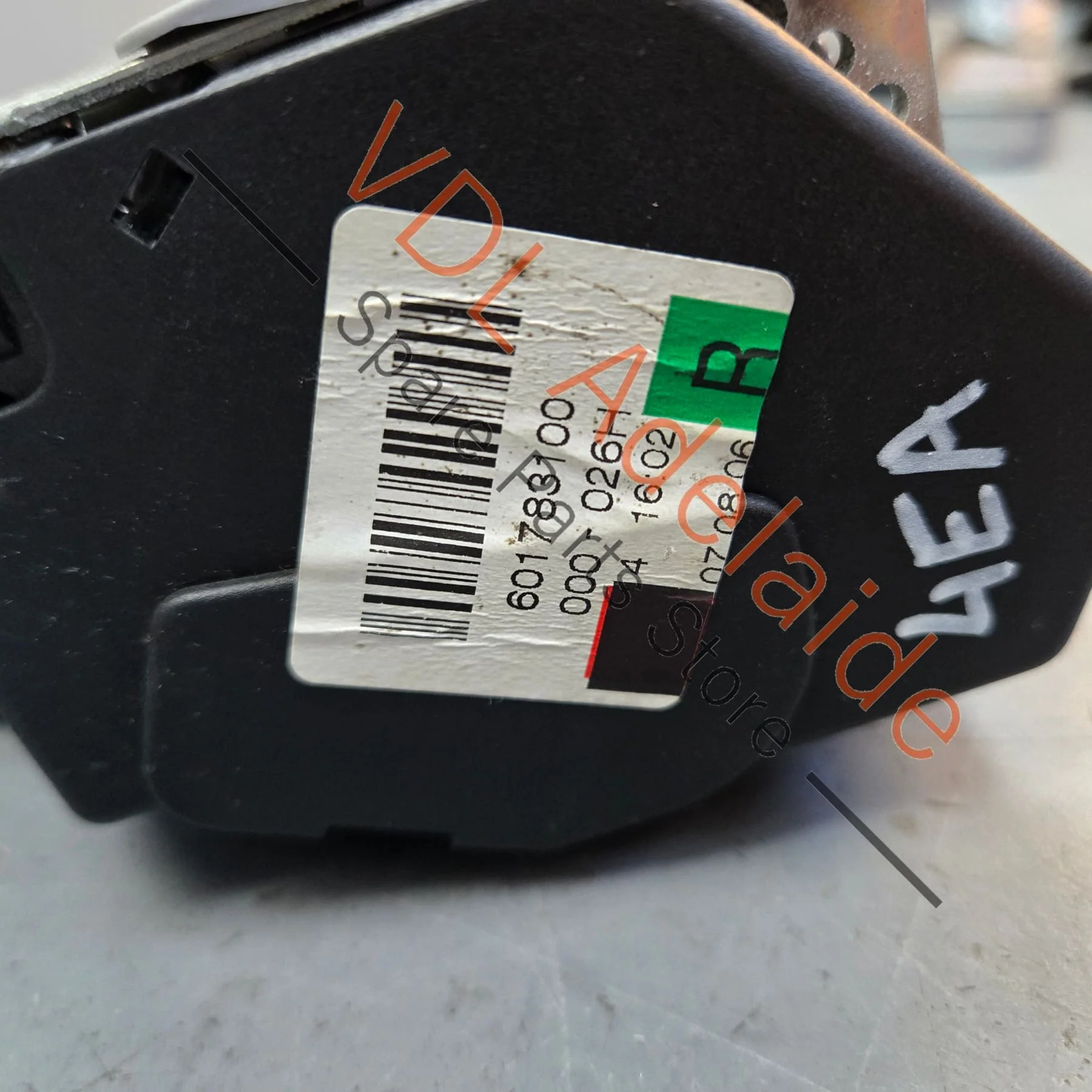 Audi A8 S8 Rear Right Seat Belt Seatbelt 4E0857806B KPF Colour Platinum - Image 5