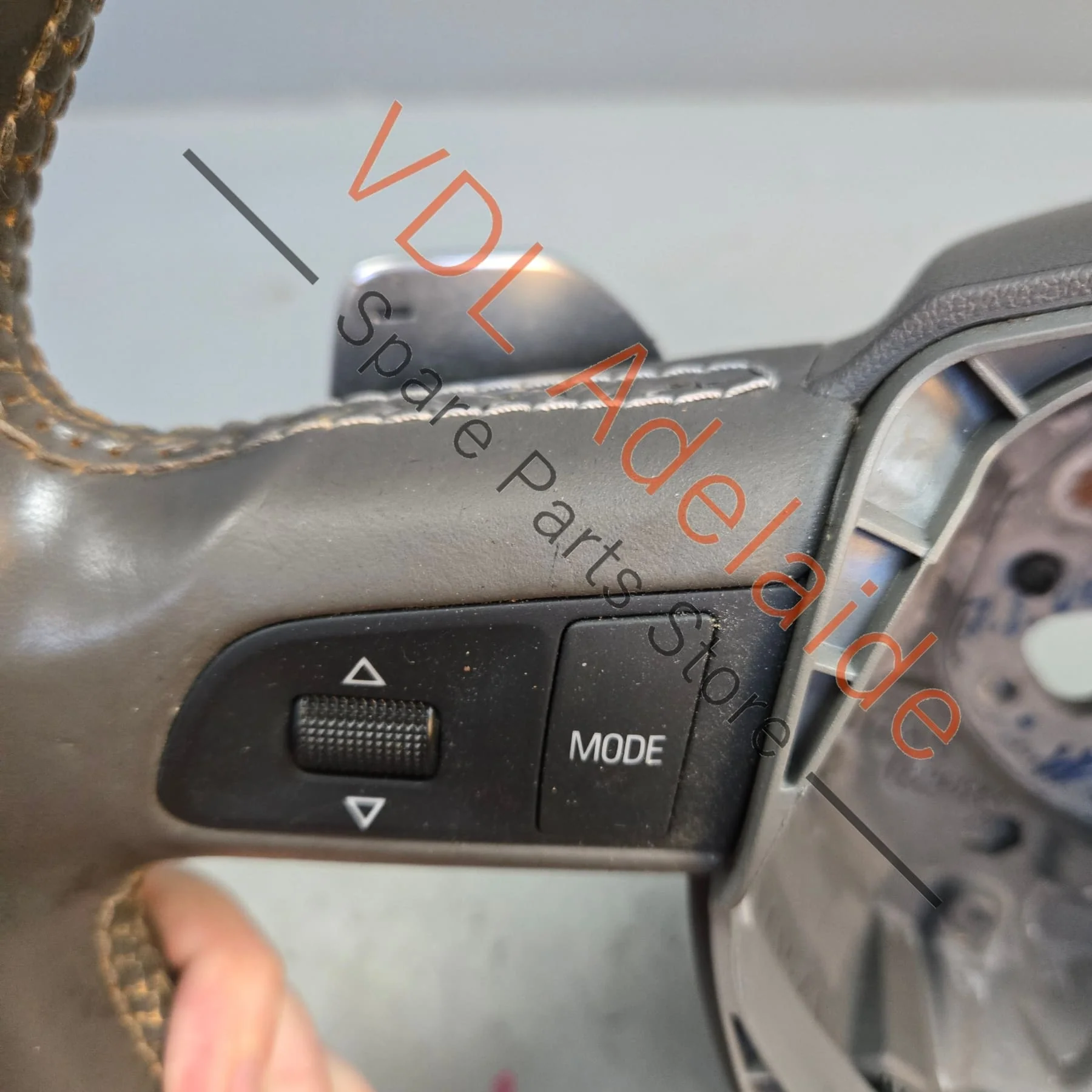 Audi A8 S8 Tiptronic Steering Wheel w Shift Paddles 4E0419091EB VML Colour Swing/silver - Image 10