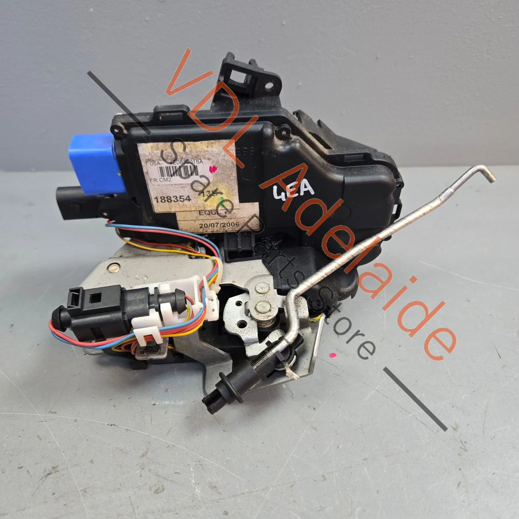 Audi A8 S8 Rear Left Door Lock Module 4E0839015A