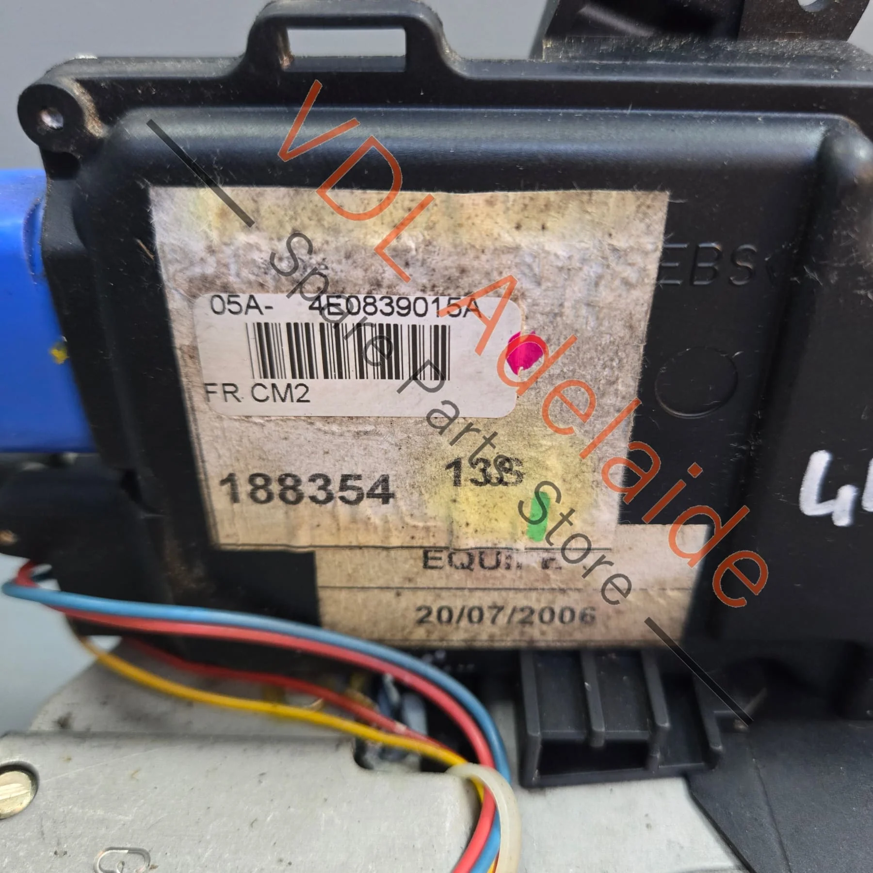 Audi A8 S8 Rear Left Door Lock Module 4E0839015A - Image 2