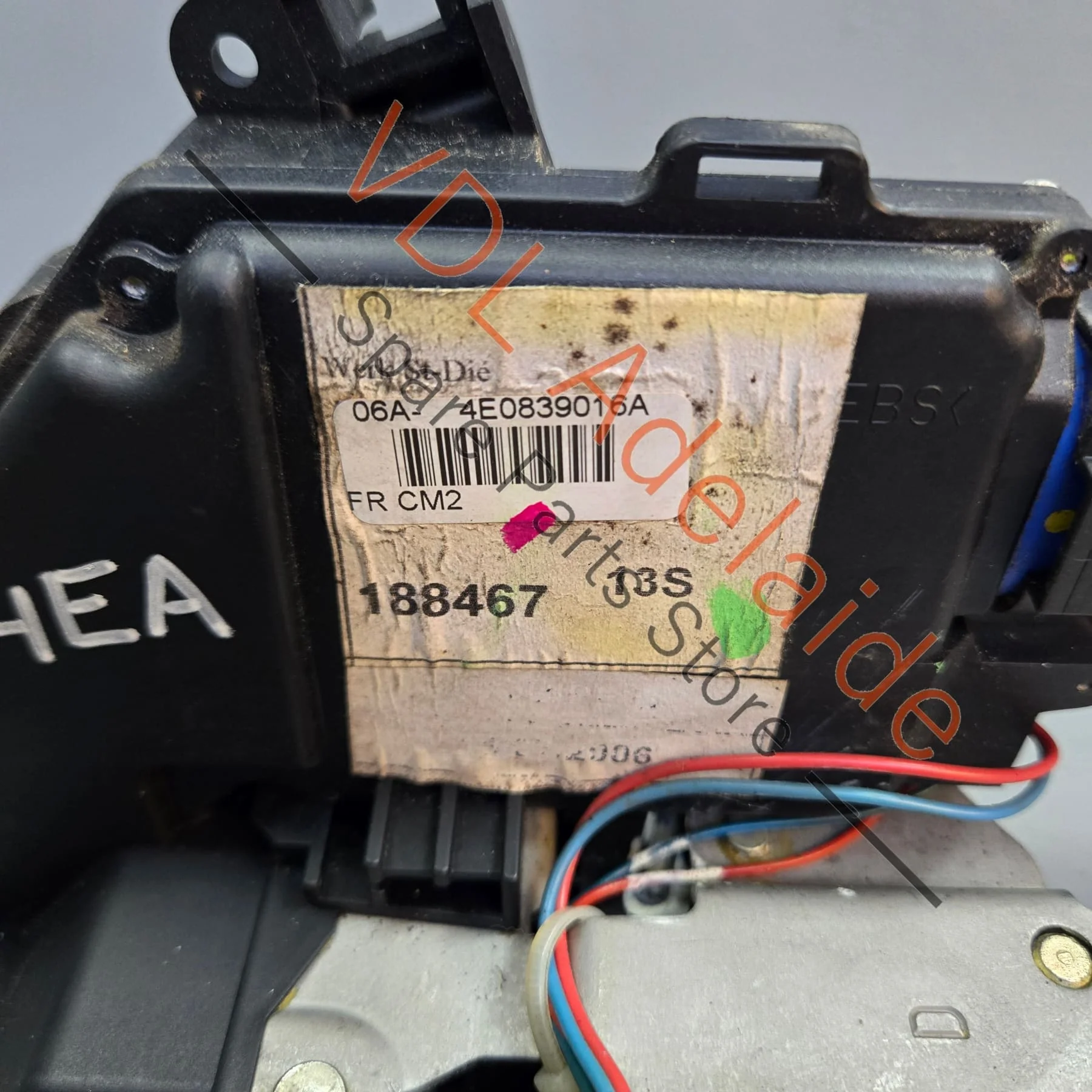 Audi A8 S8 Rear Right Door Lock Module 4E0839016A - Image 2
