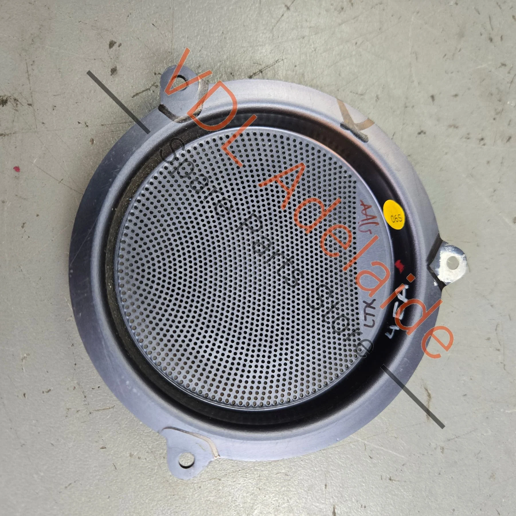 Audi A8 S8 Stainless Steel Speaker Cover Trim for Small Speaker in Front or Rear Door 4E0868153 - Image 3