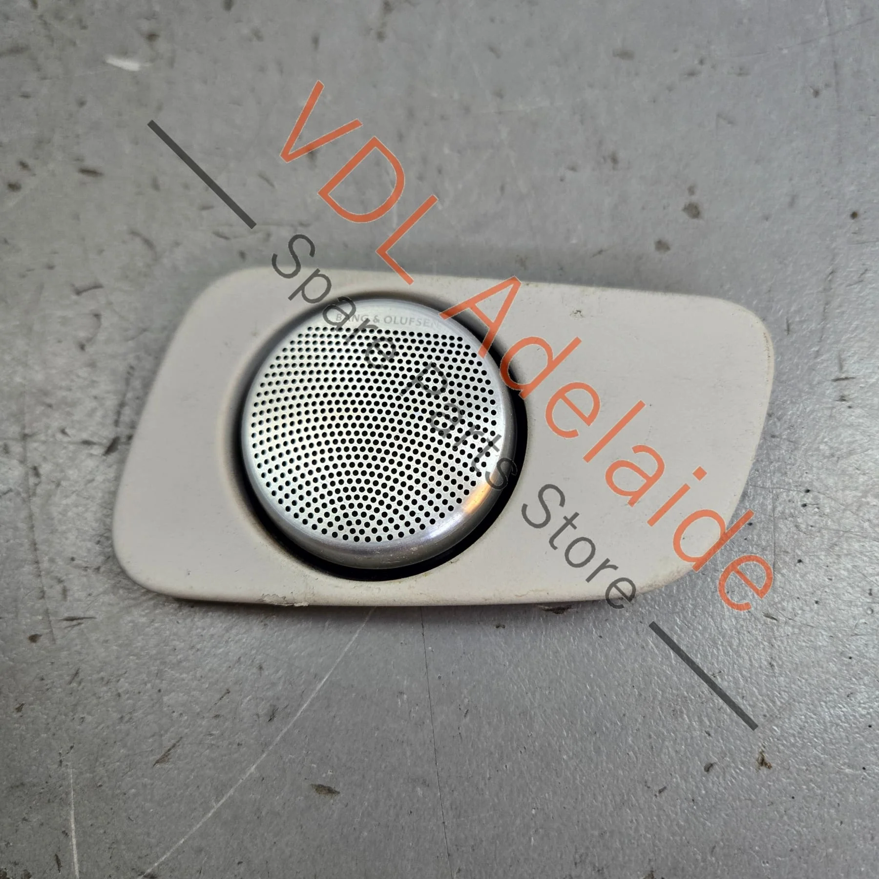 Audi A8 S8 Stainless Steel Speaker Cover Trim for Small Speaker 4E0868175