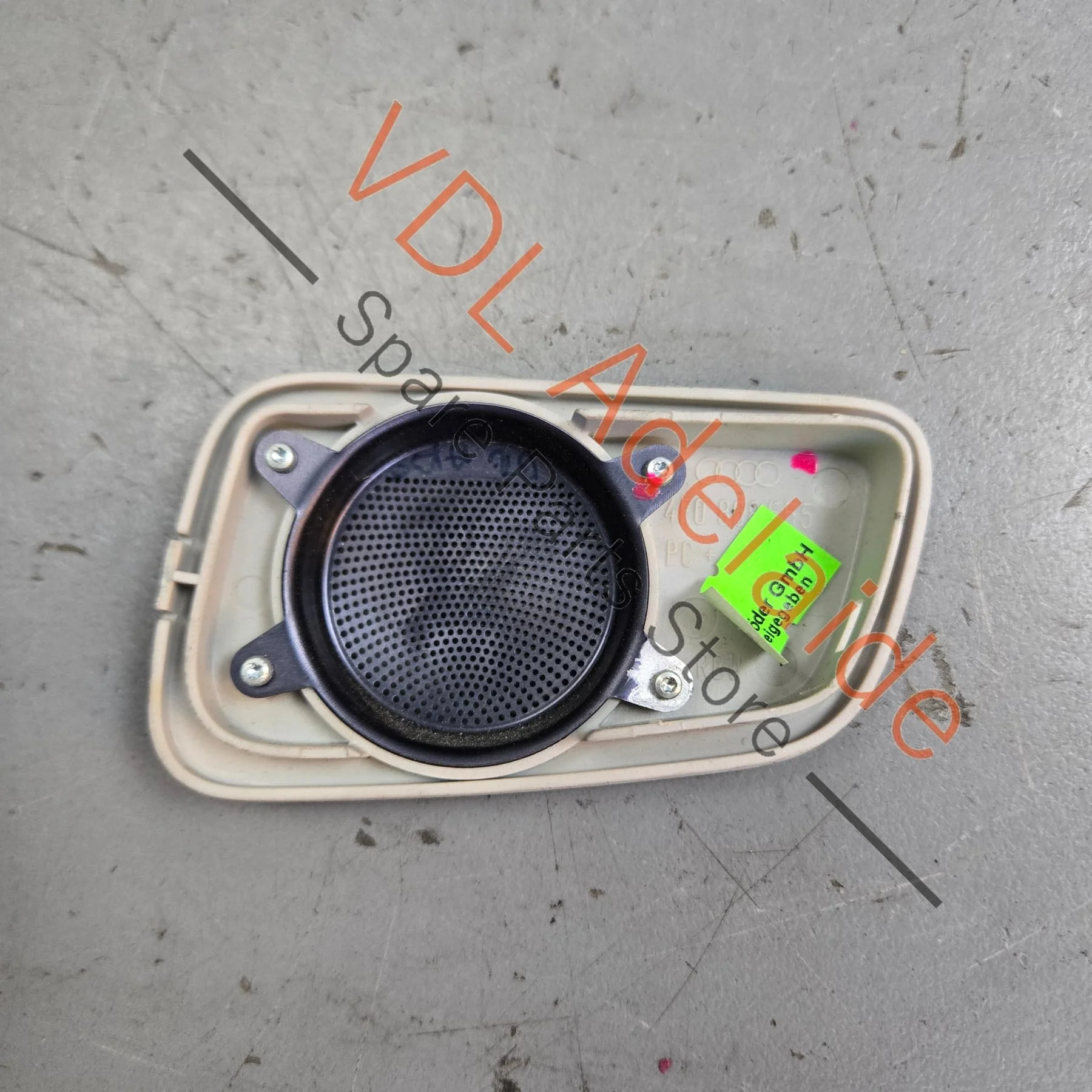 Audi A8 S8 Stainless Steel Speaker Cover Trim for Small Speaker 4E0868175 - Image 3