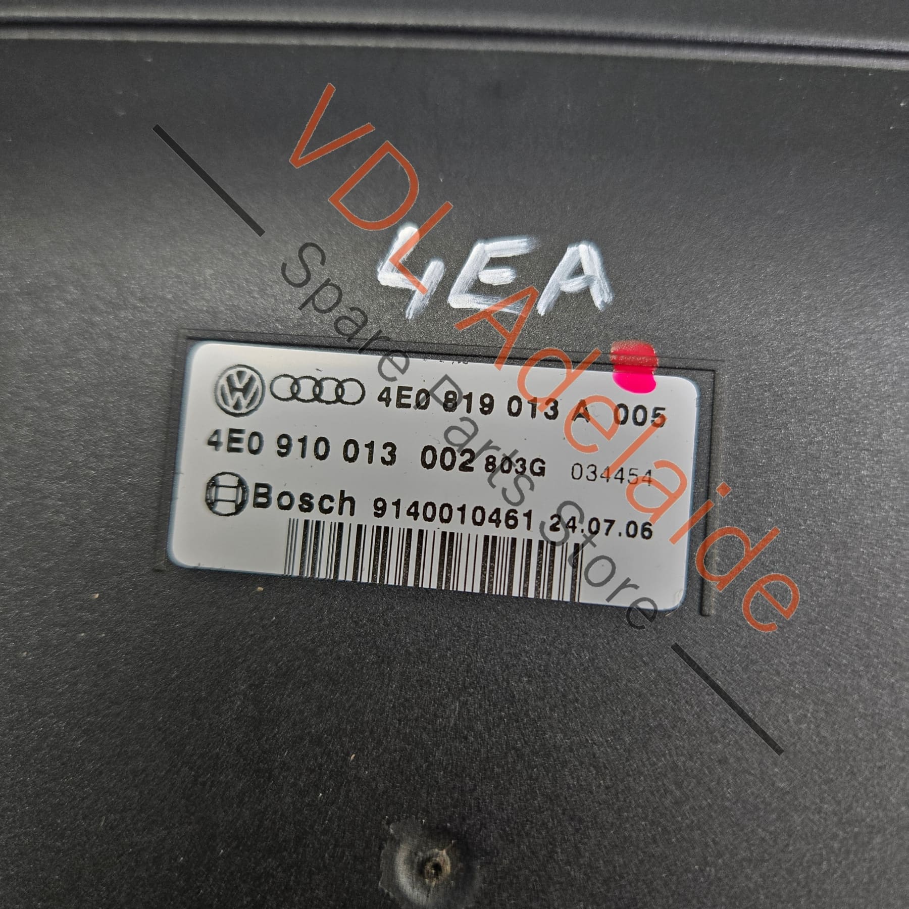 Audi A8 Floor Mounted Heater Booster Vent with Internal Heating Element 4E0819013A Left - Image 3