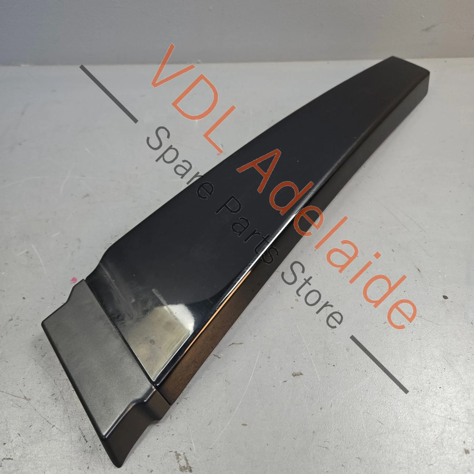 Audi A8 Exterior B Pillar Trim Gloss Black Right 4E0853290A Y9B - Image 3