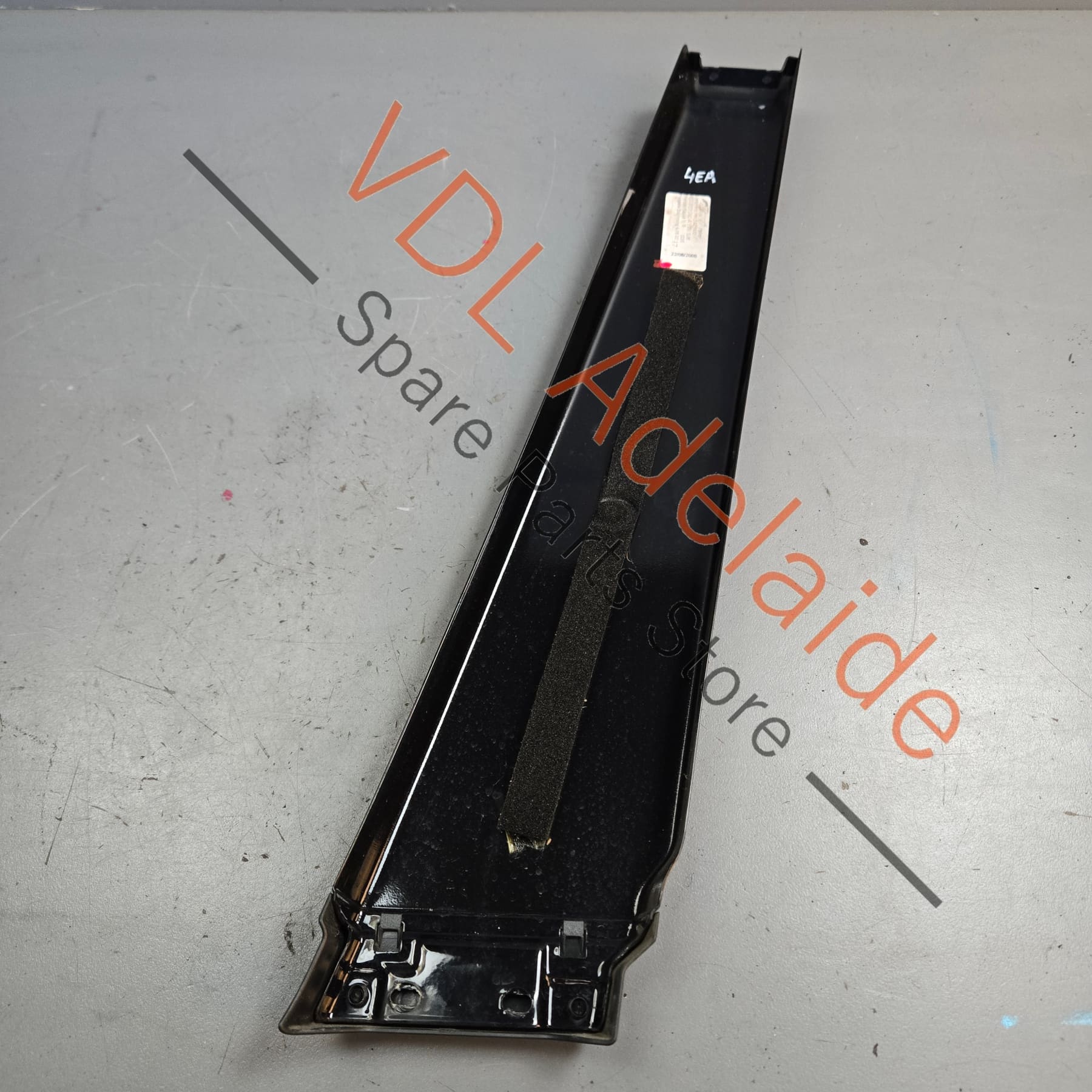 Audi A8 Exterior B Pillar Trim Gloss Black Right 4E0853290A Y9B - Image 6