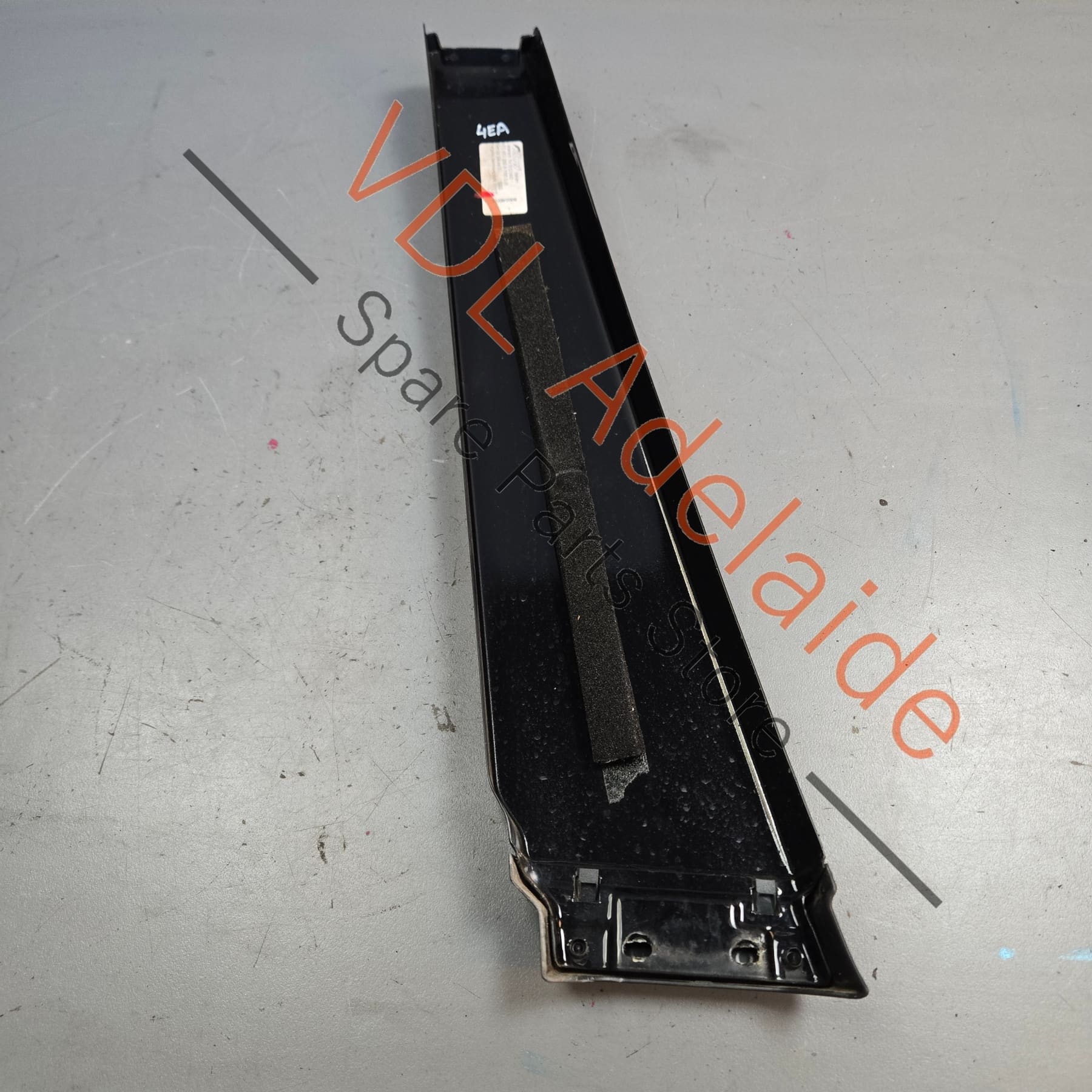 Audi A8 Exterior B Pillar Trim Gloss Black Left 4E0853289A Y9B - Image 5