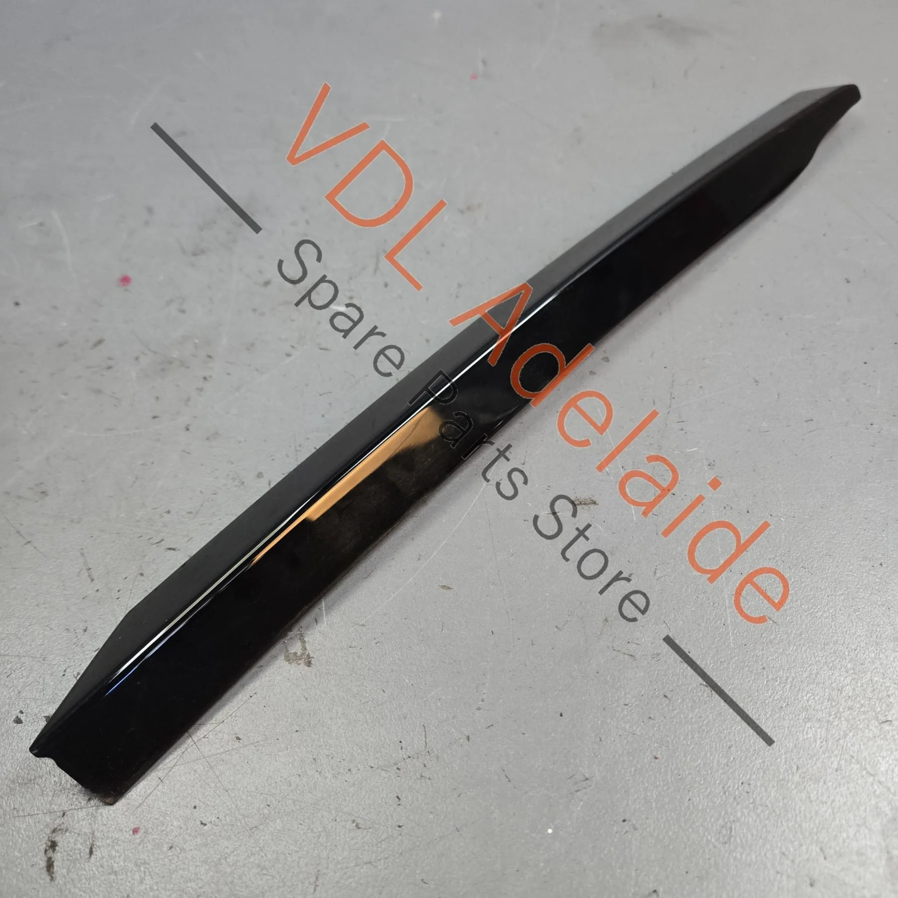 Audi A8 Exterior C Pillar Trim Gloss Black Left 4E0853377B Y9B - Image 3