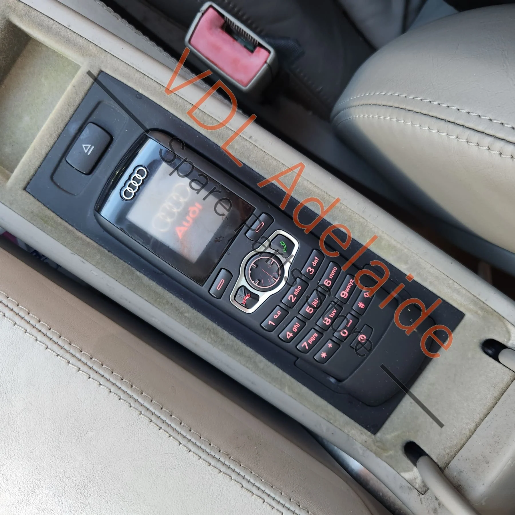 Genuine Audi A8 Pop Up Phone Telephone Handset in Arm Rest 4F0910393H 4E0035705