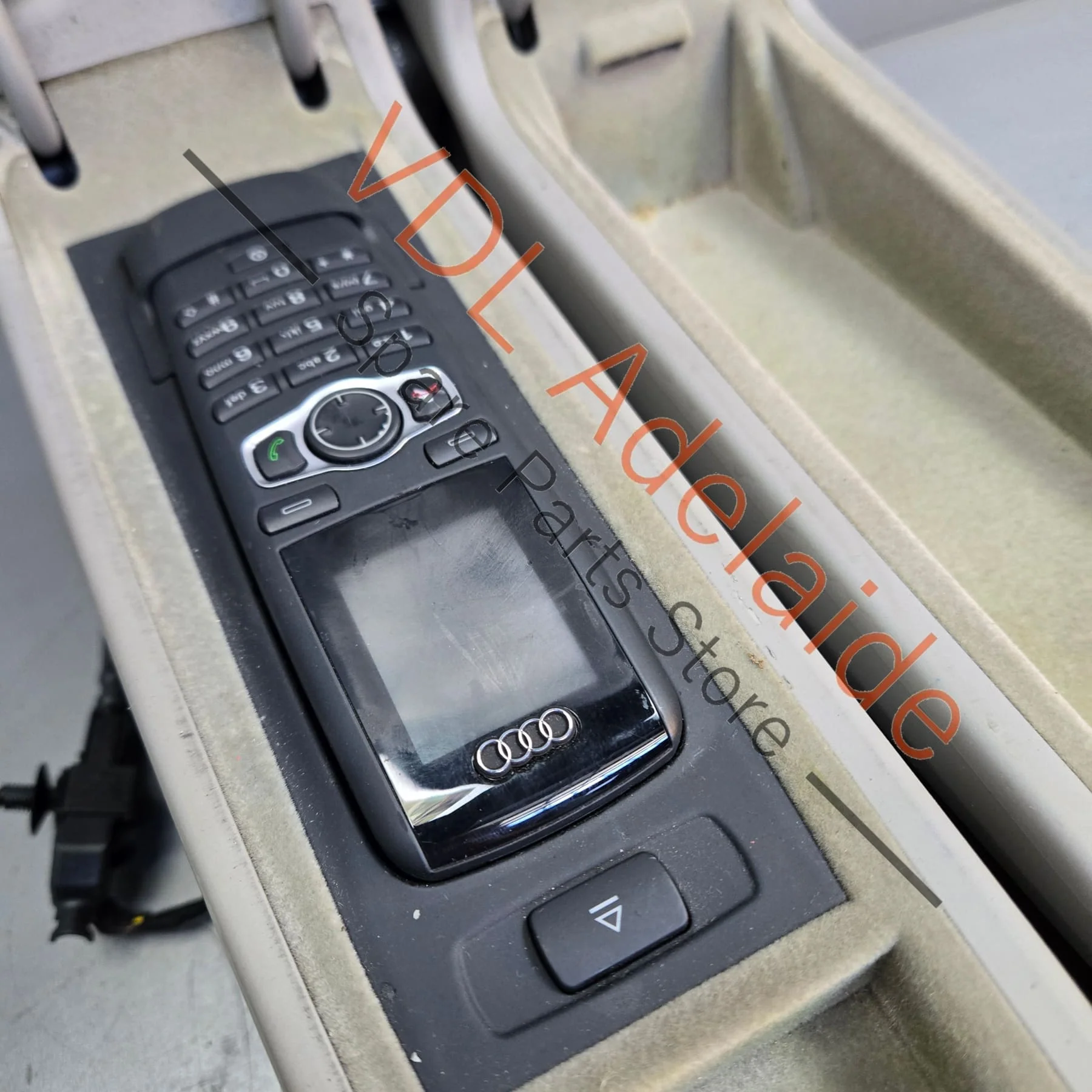 Genuine Audi A8 Pop Up Phone Telephone Handset in Arm Rest 4F0910393H 4E0035705 - Image 2
