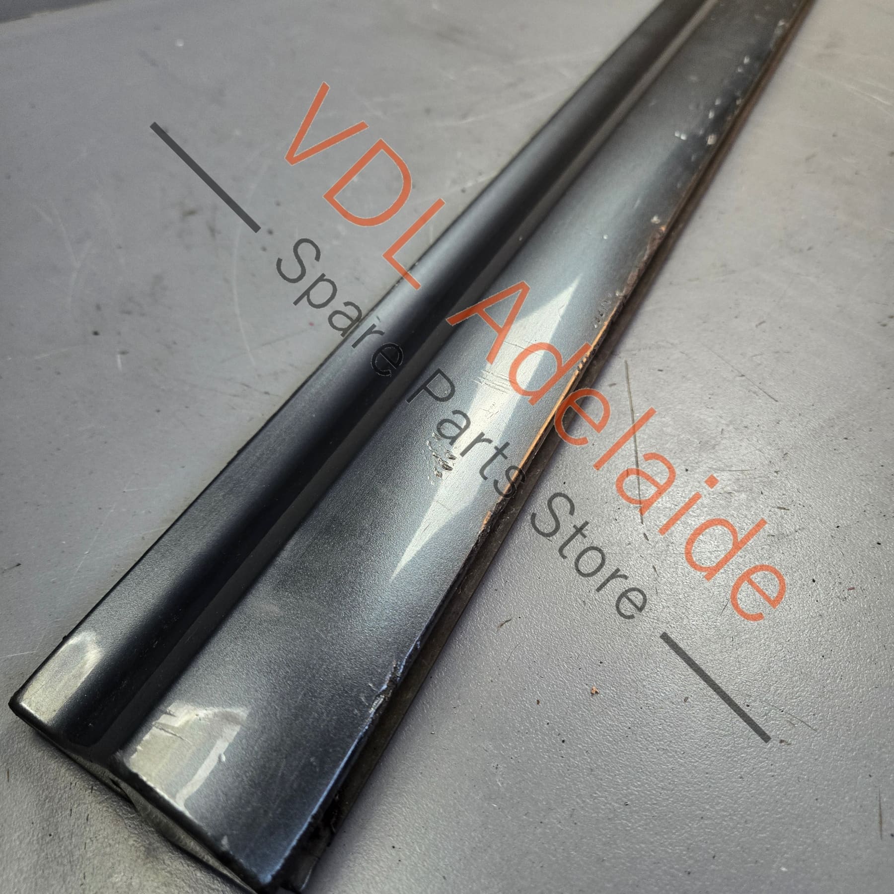 Audi A8 S8 Front Right Lower Exterior Door Trim Moulding Plastic 4E0853960C - Image 5