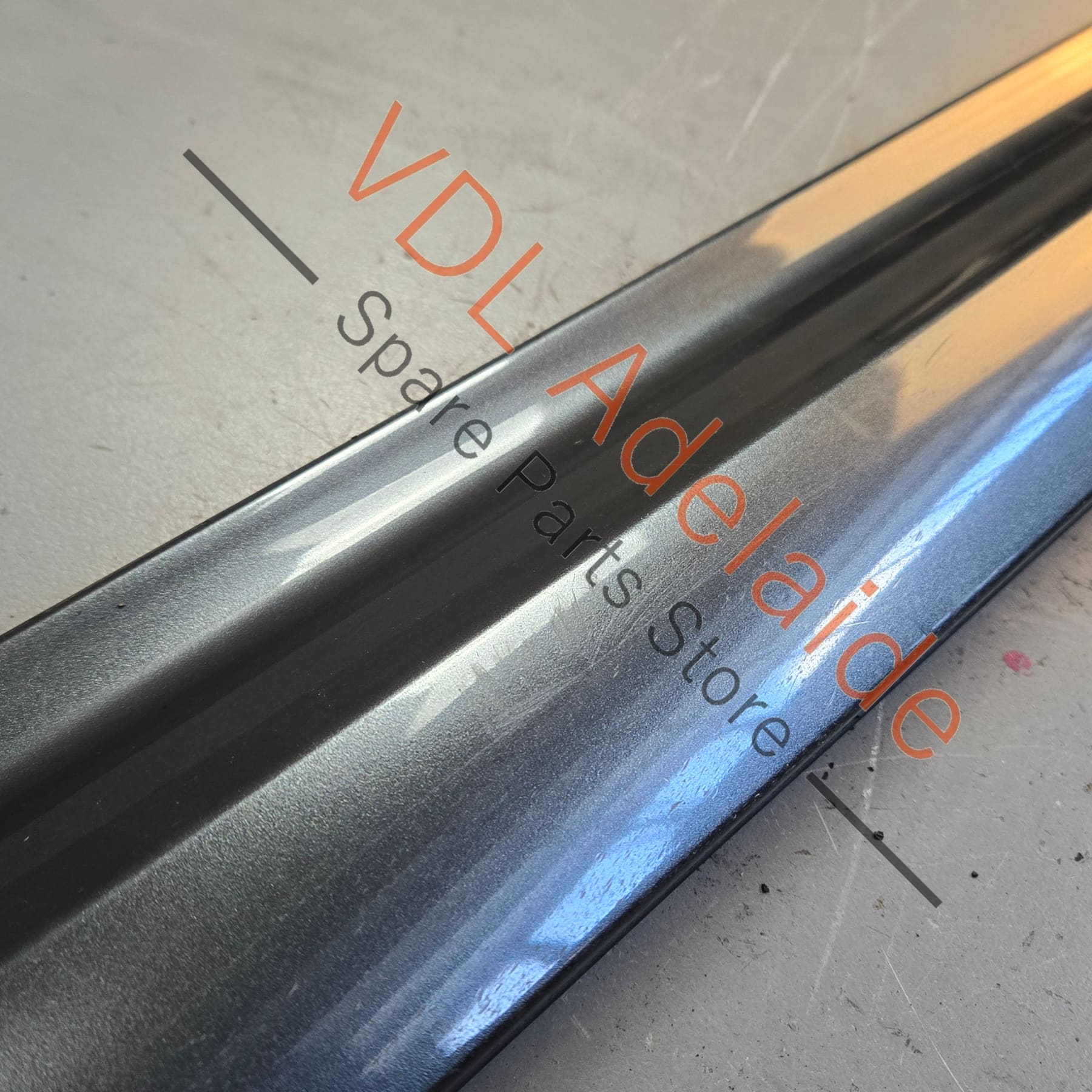 Audi A8 S8 Front Left Lower Exterior Door Trim Moulding Plastic 4E0853959C - Image 4