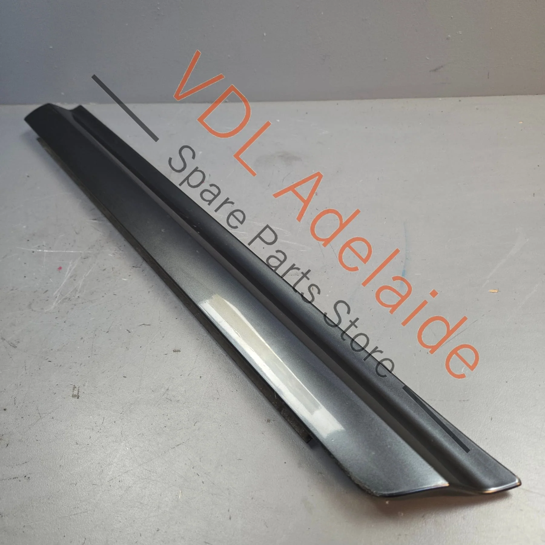 Audi A8 S8 Rear Left Lower Exterior Door Trim Moulding Plastic 4E0853969C