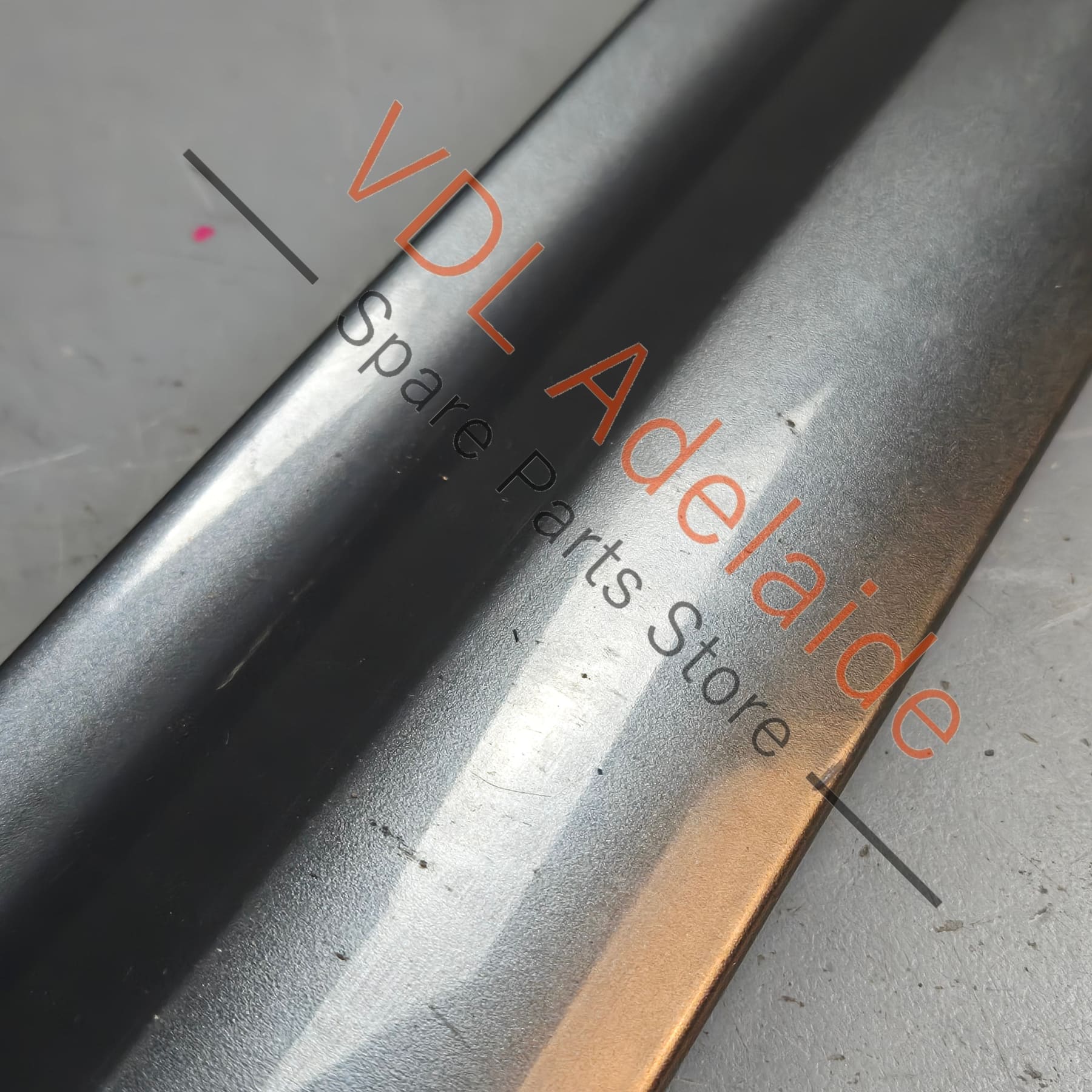 Audi A8 S8 Rear Right Lower Exterior Door Trim Moulding Plastic 4E0853970C - Image 4