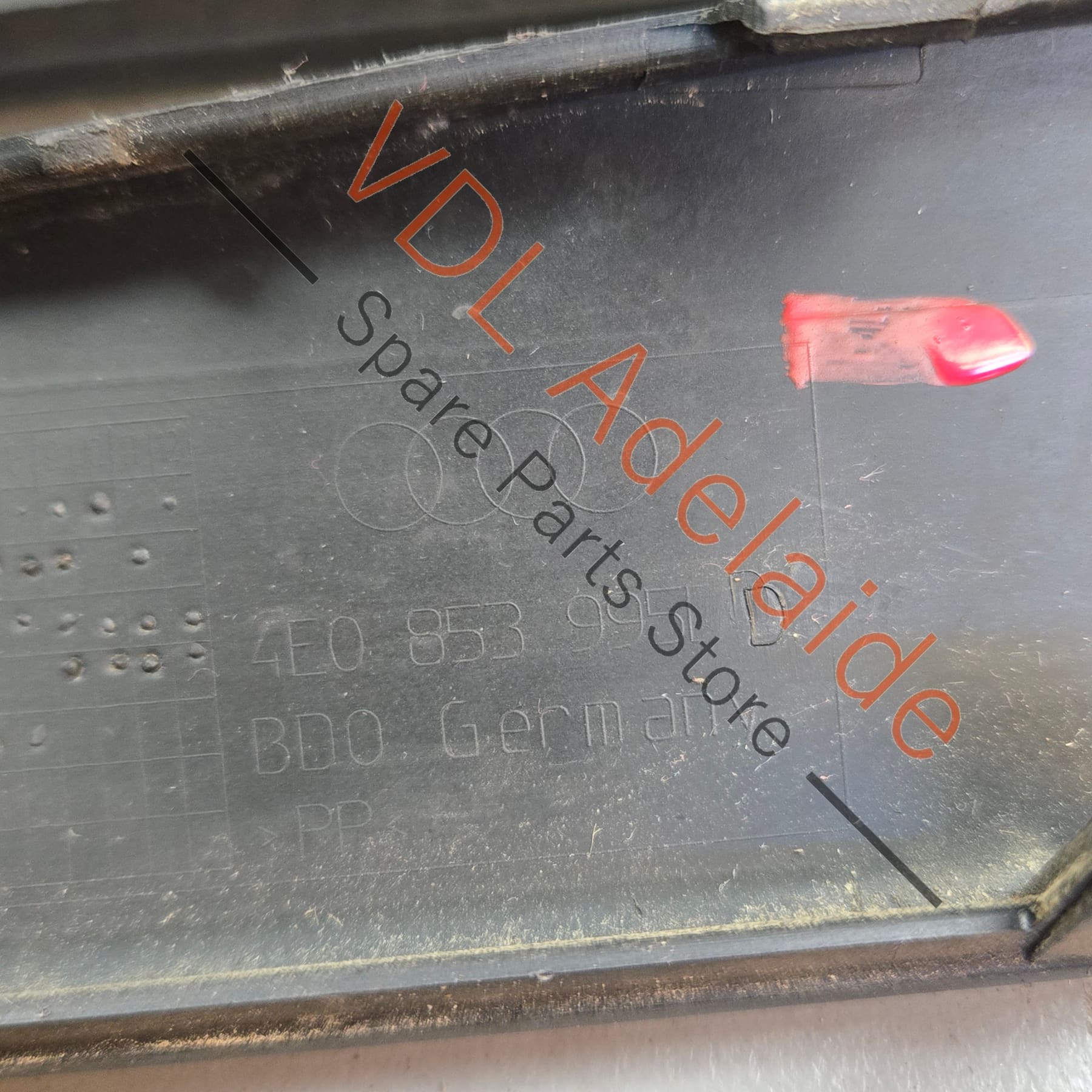 Set of 4 Audi S8 Door Name Scuff Plates 4E0853985 4E0853995F - Image 5