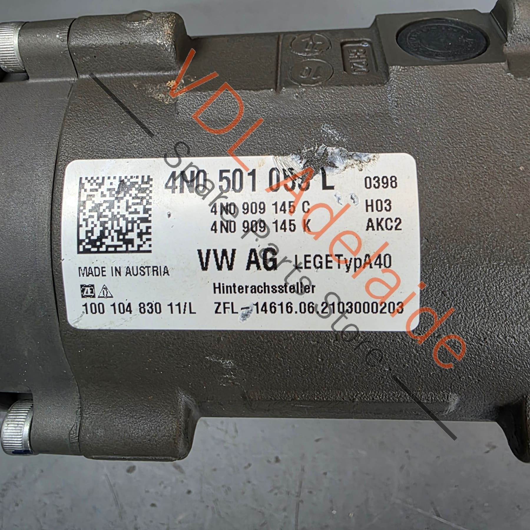 Audi RS7 A6 A7 Rear Steering Rack 4N0501055L 4N0501055K - Image 3