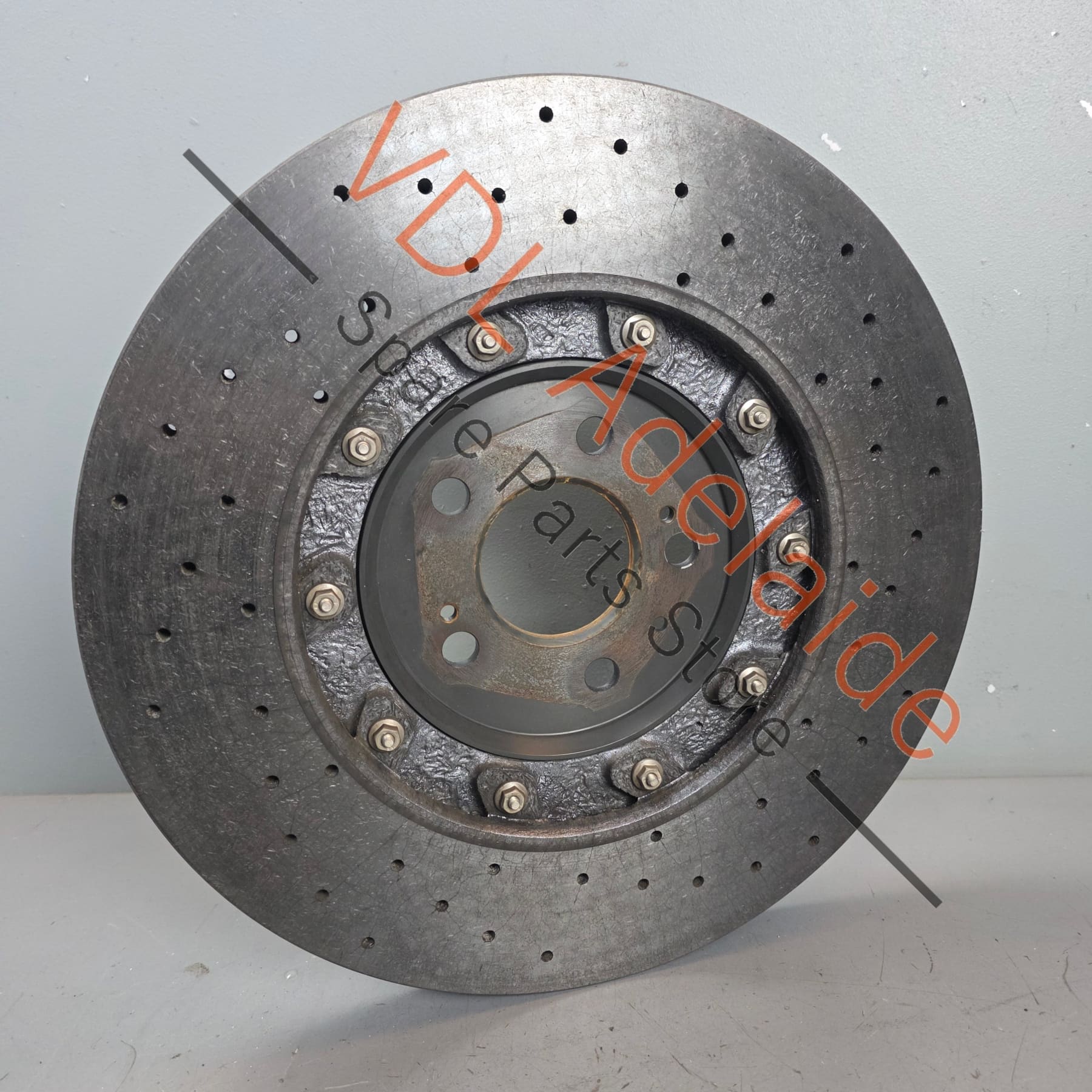 Audi RS6 RS7 RS8 Carbon Ceramic Rear Left Brake Disc Rotor 370mm x 30mm 4M0615601AD - Image 5