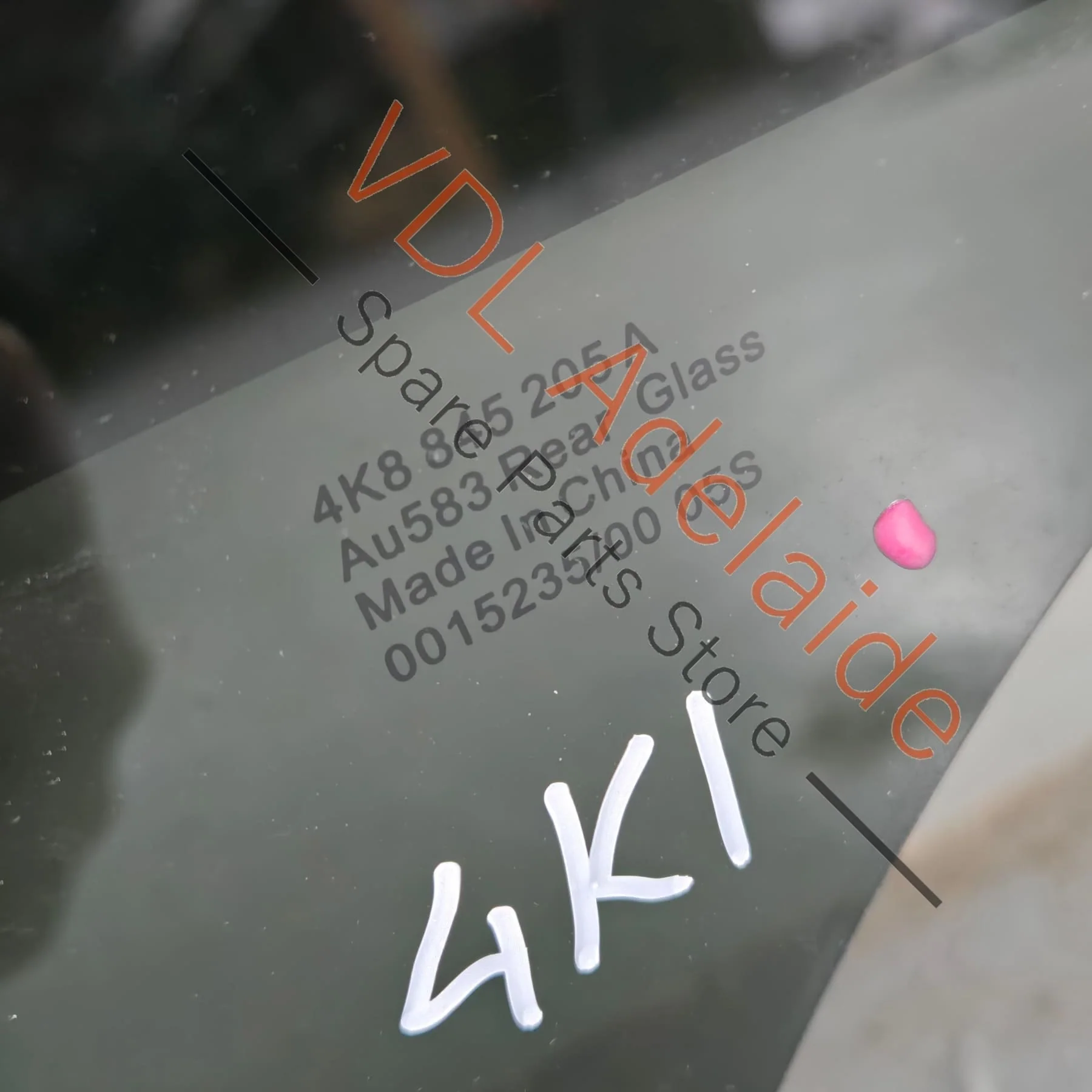 Audi A7 S7 RS7 Left Rear Door Glass Window Shatterproof 4K8845205A - Image 3