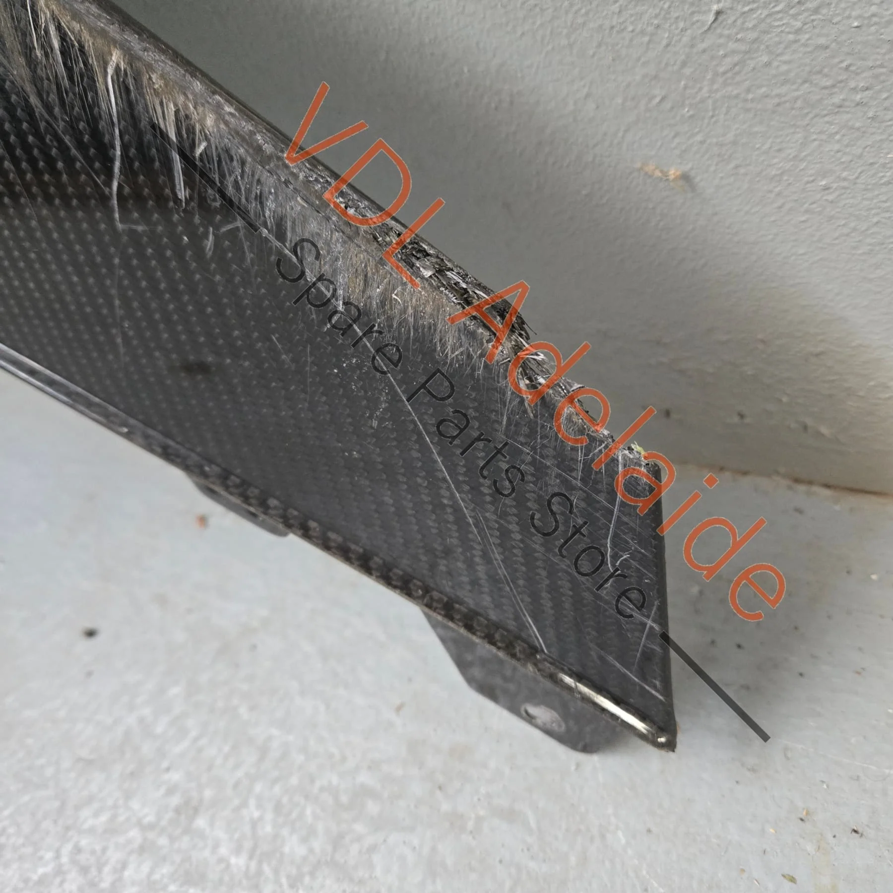 Genuine OEM Audi RS6 RS7 Front Splitter Carbon **Damaged Stock** 4K8807717B 3Q0 - Image 3