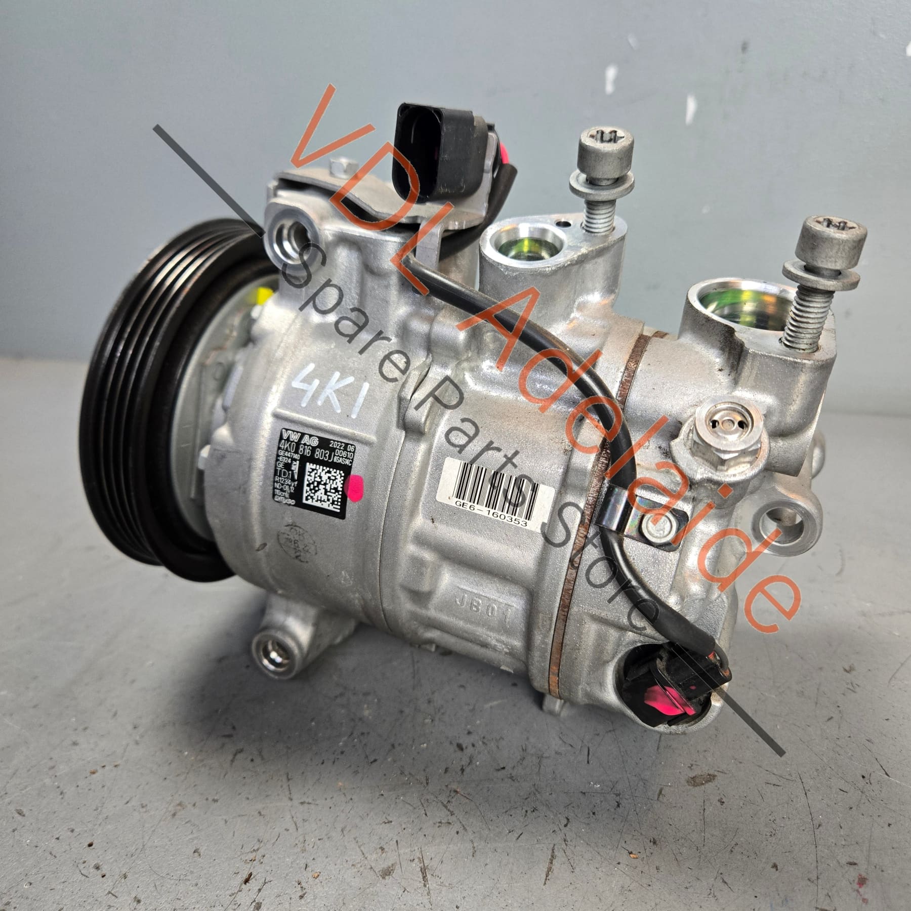 Audi RS6 RS7 C8 4K AC Compressor 4K0816803J Genuine OEM - Image 3