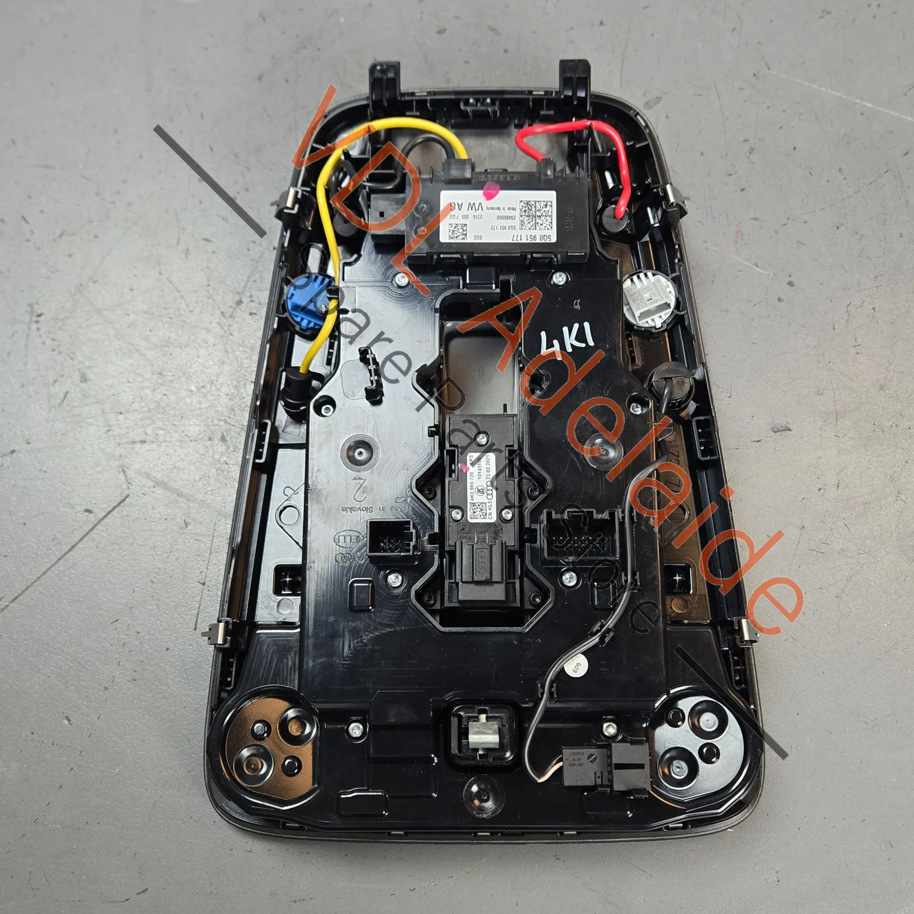 Audi A4 A5 A7 Front Overhead Dome Reading Light & Sunroof Switch Panel 4K0947135AH 6PS - Image 6